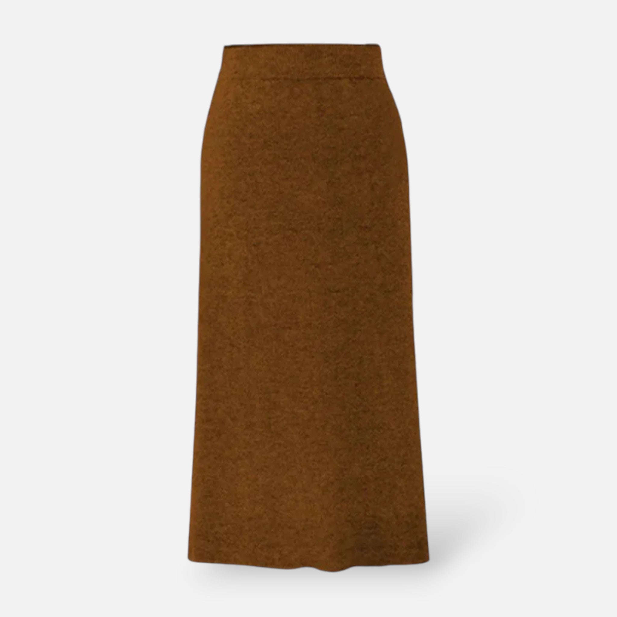 Maison Dresson | Women’s Wool A-Line Split Midi Skirt