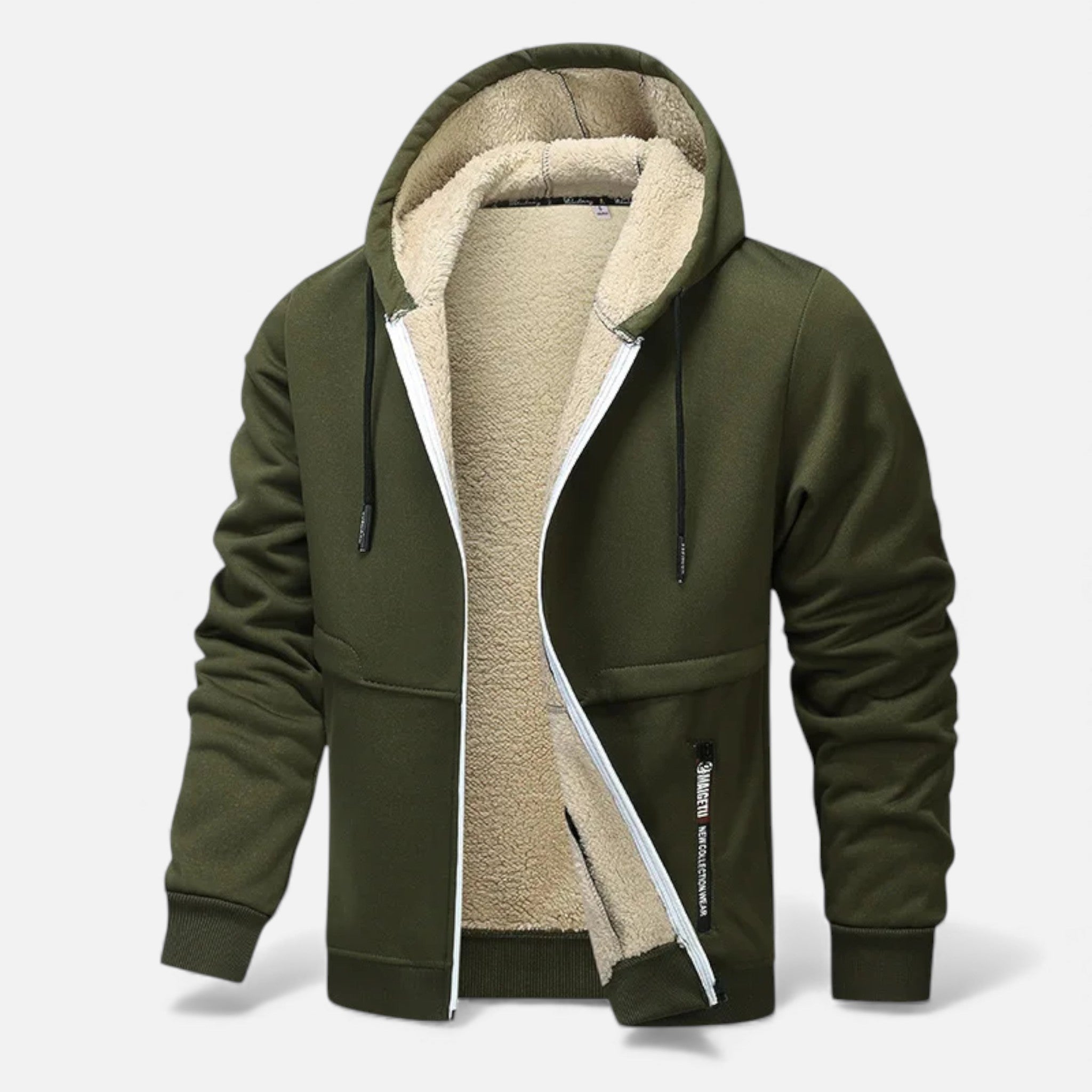 Maison Dresson | Men’s Fleece-Lined Winter Hoodie Jacket