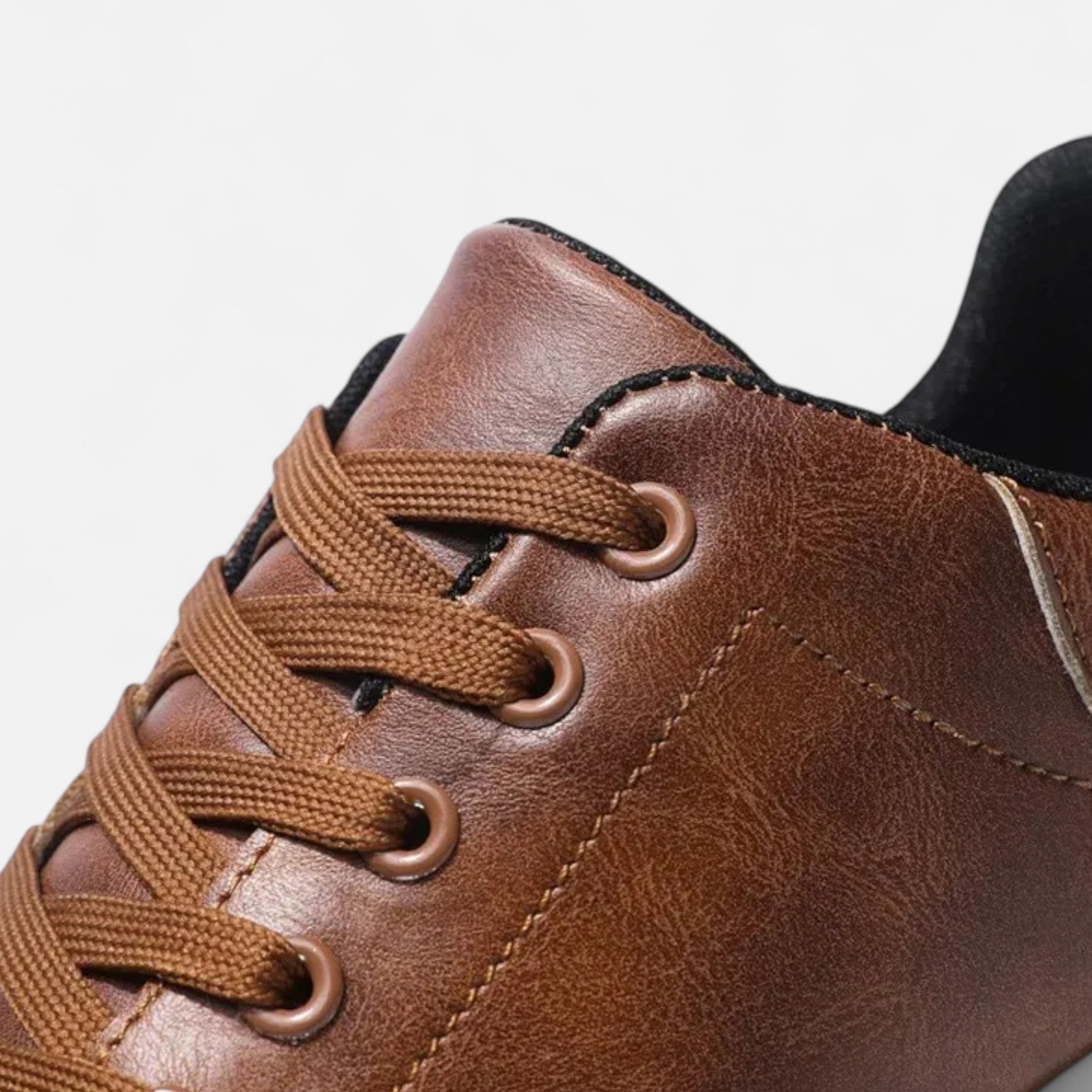 Maison Dresson | Men’s Casual Flat Leather Sneakers