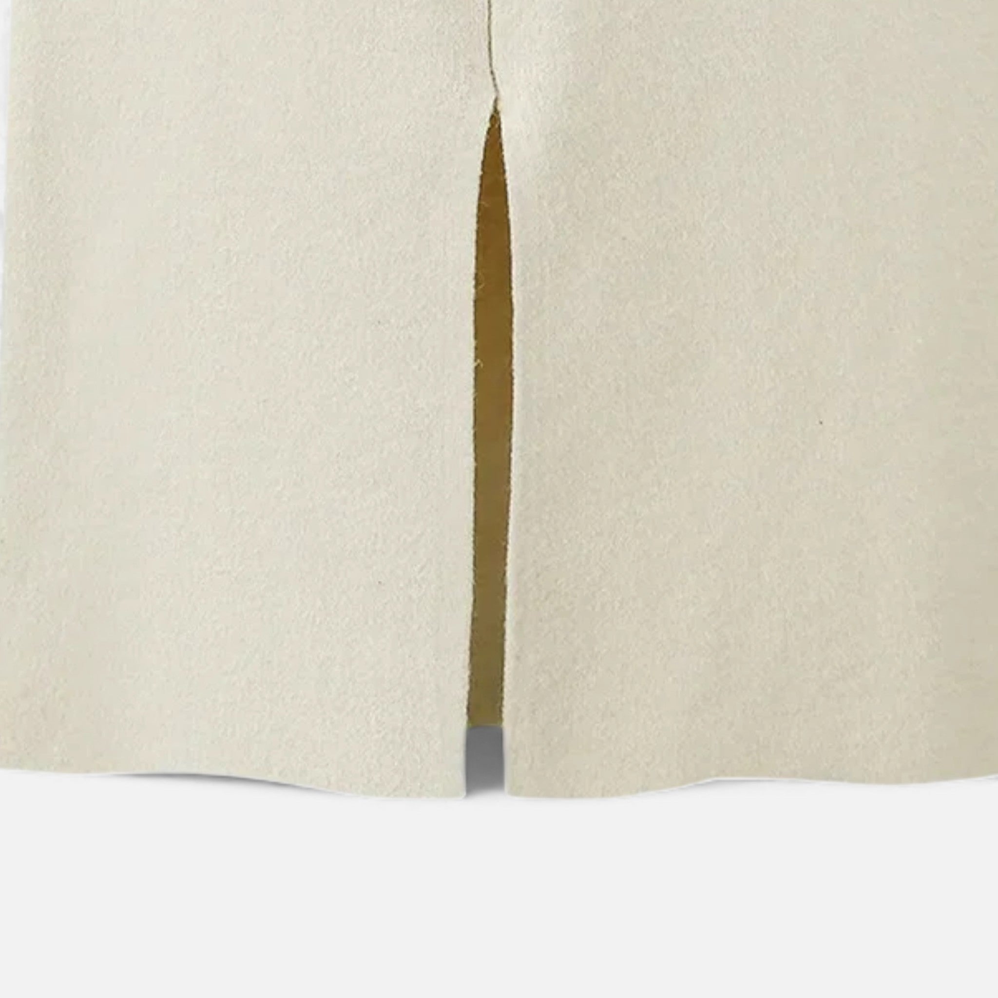 Maison Dresson | Women’s Wool A-Line Split Midi Skirt