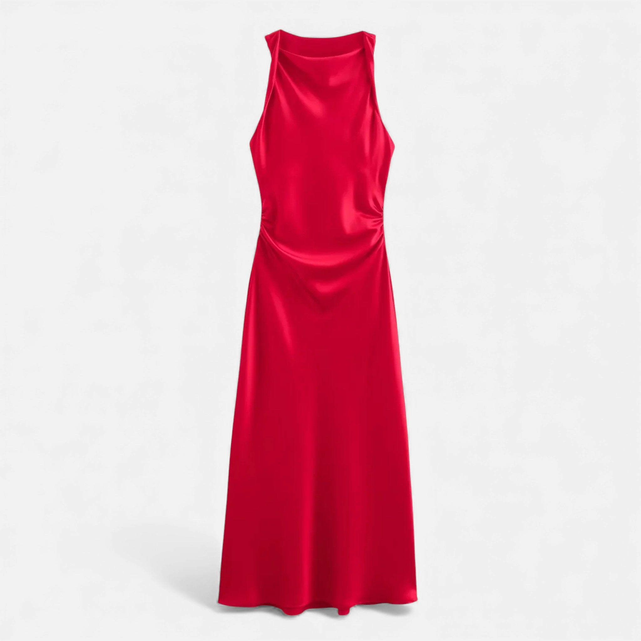 Maison Dresson | Women’s Satin Slip Midi Dress