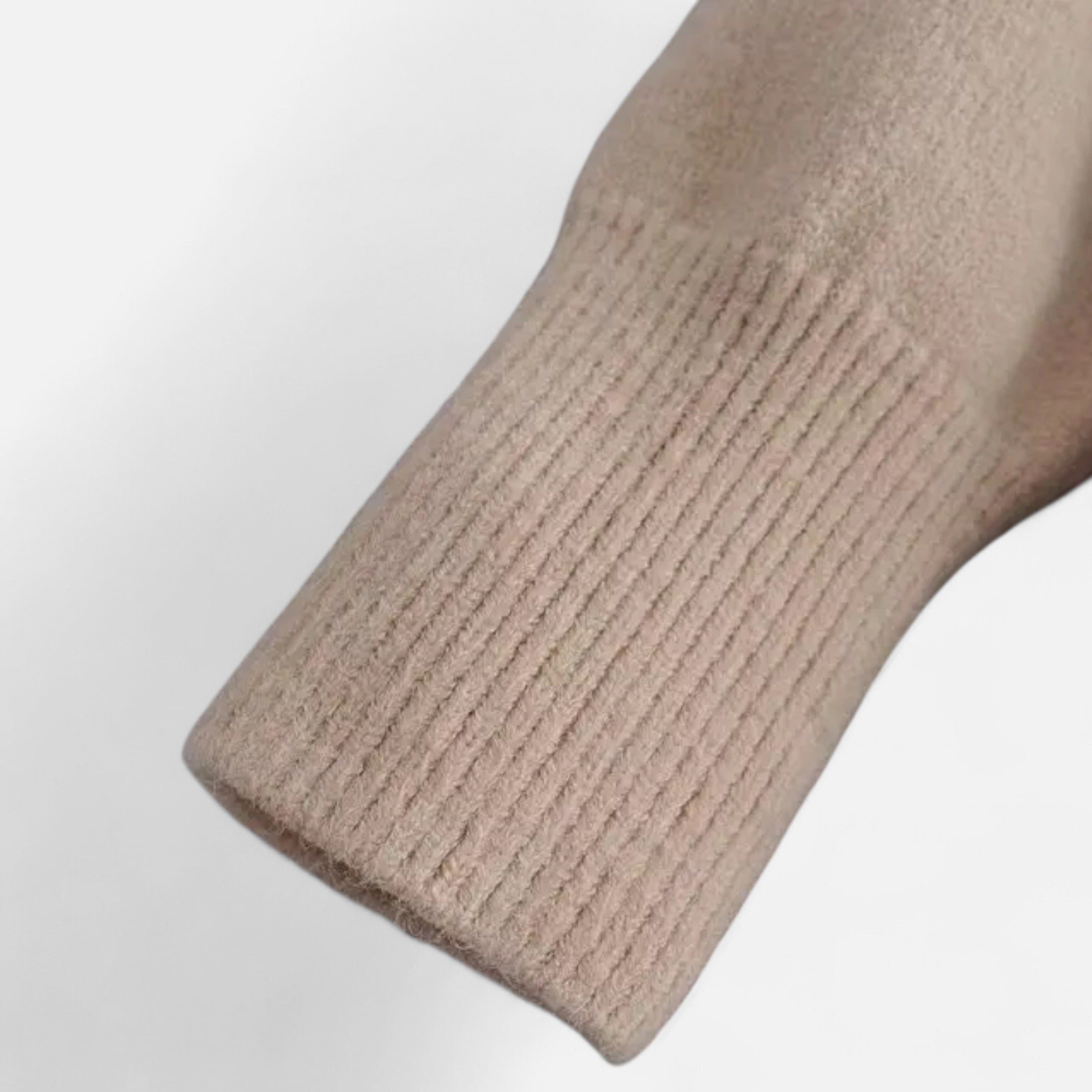 Maison Dresson | Women’s Thick Knit Cardigan – V-Neck Autumn Warmth