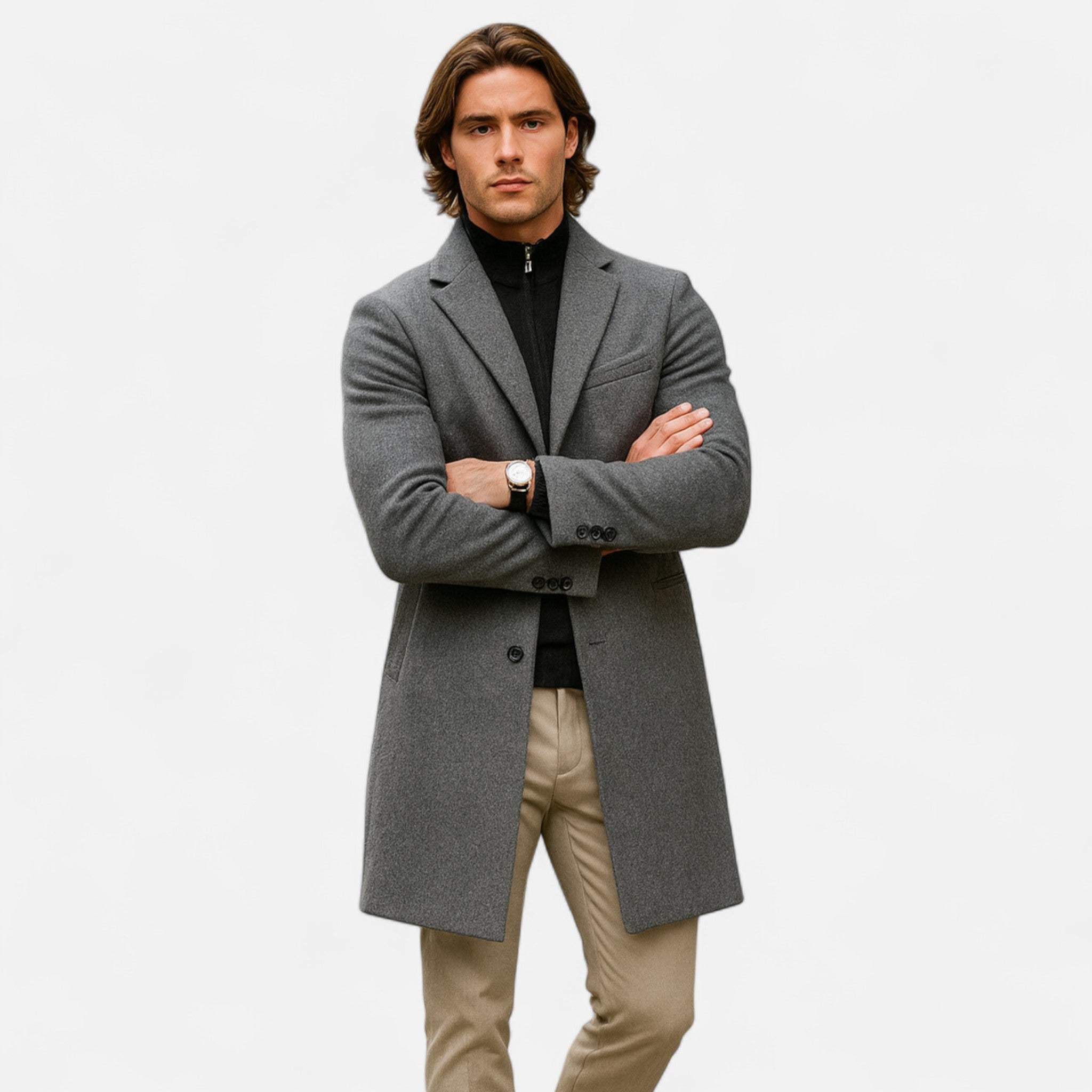 Maison Dresson | Men’s Classic Wool Overcoat