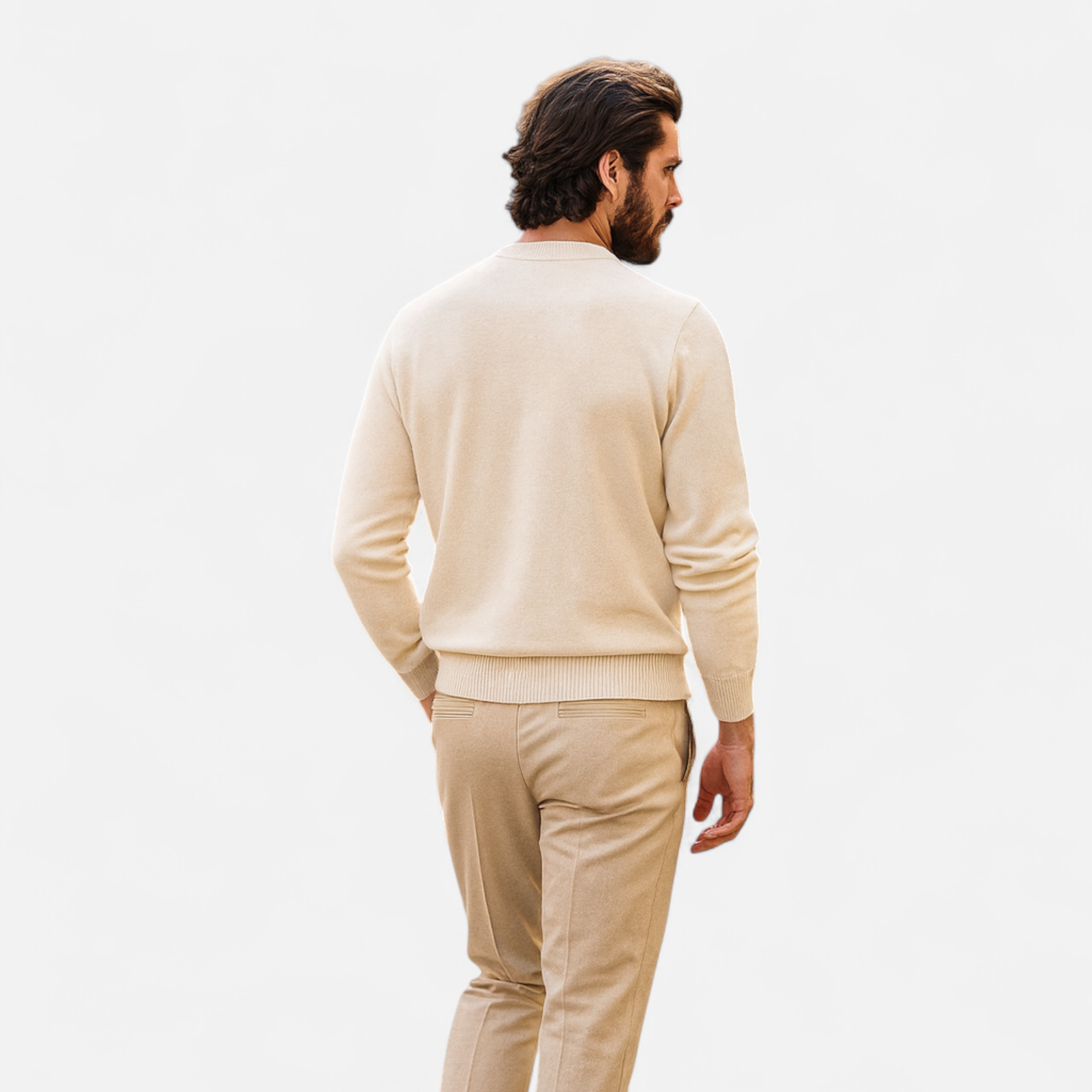 Maison Dresson | Men’s Loose-Fit Cashmere Wool Jumper