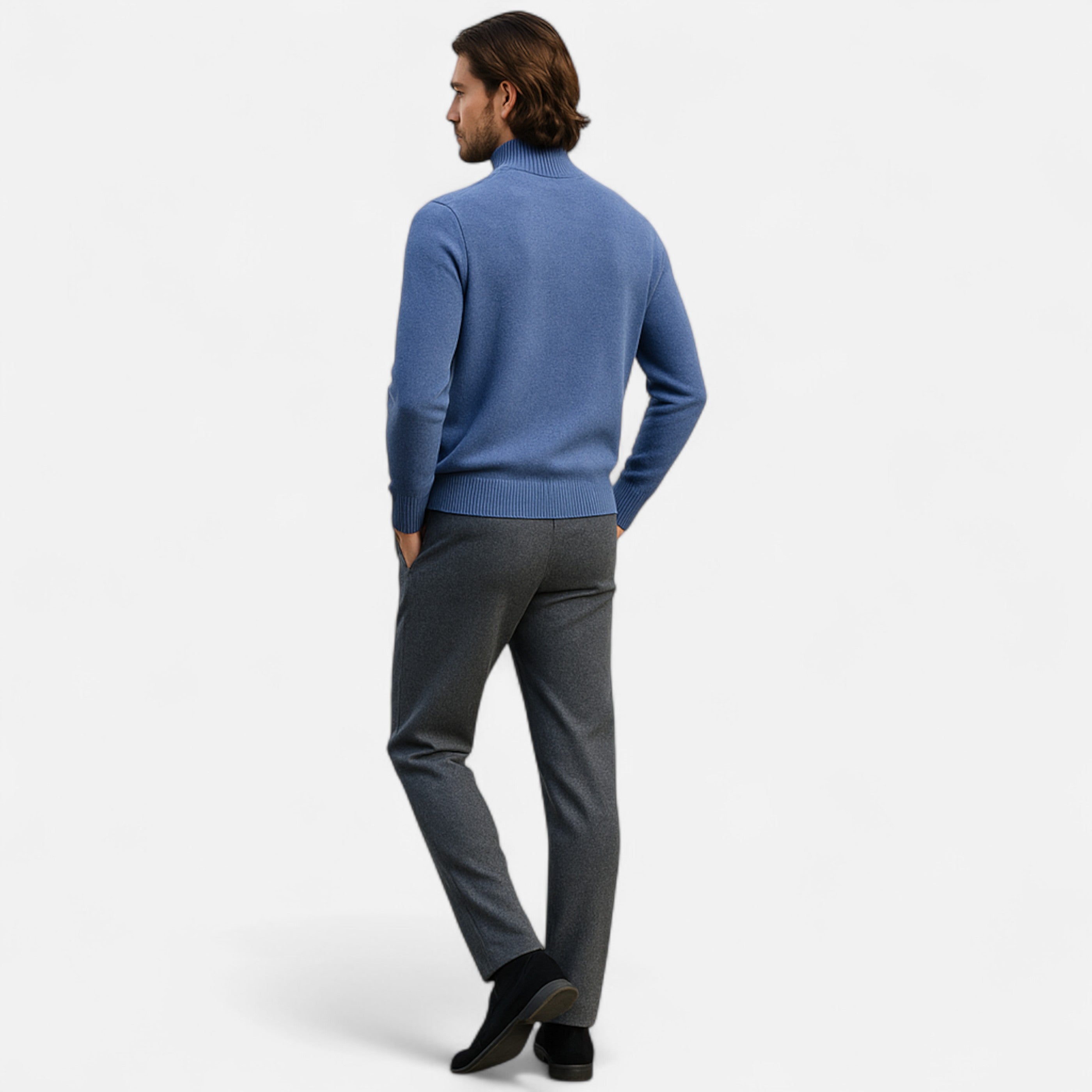 Maison Dresson | Men’s Pure Wool Turtleneck Sweater