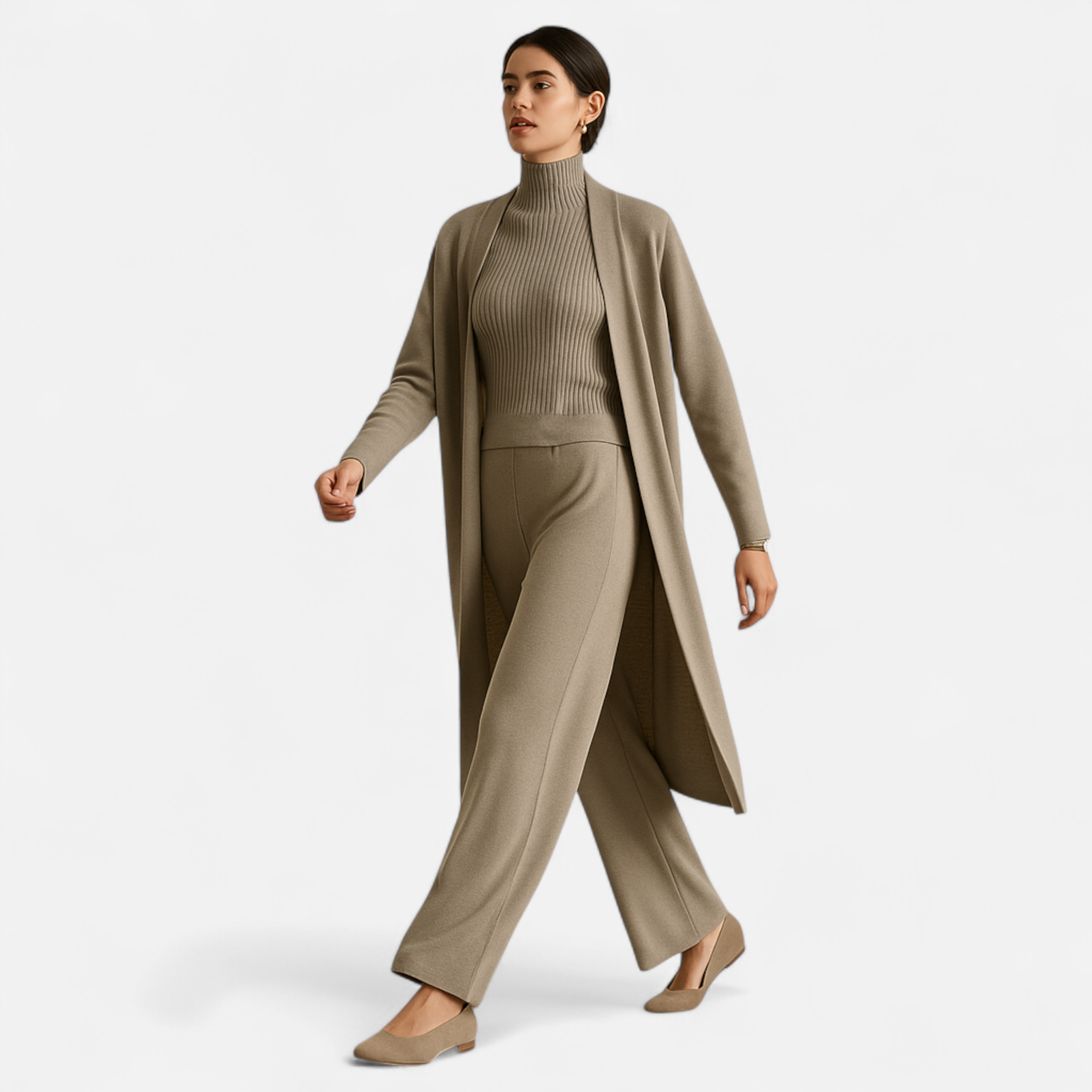 Maison Dresson | Women’s Knitted 3-Piece Cardigan Set