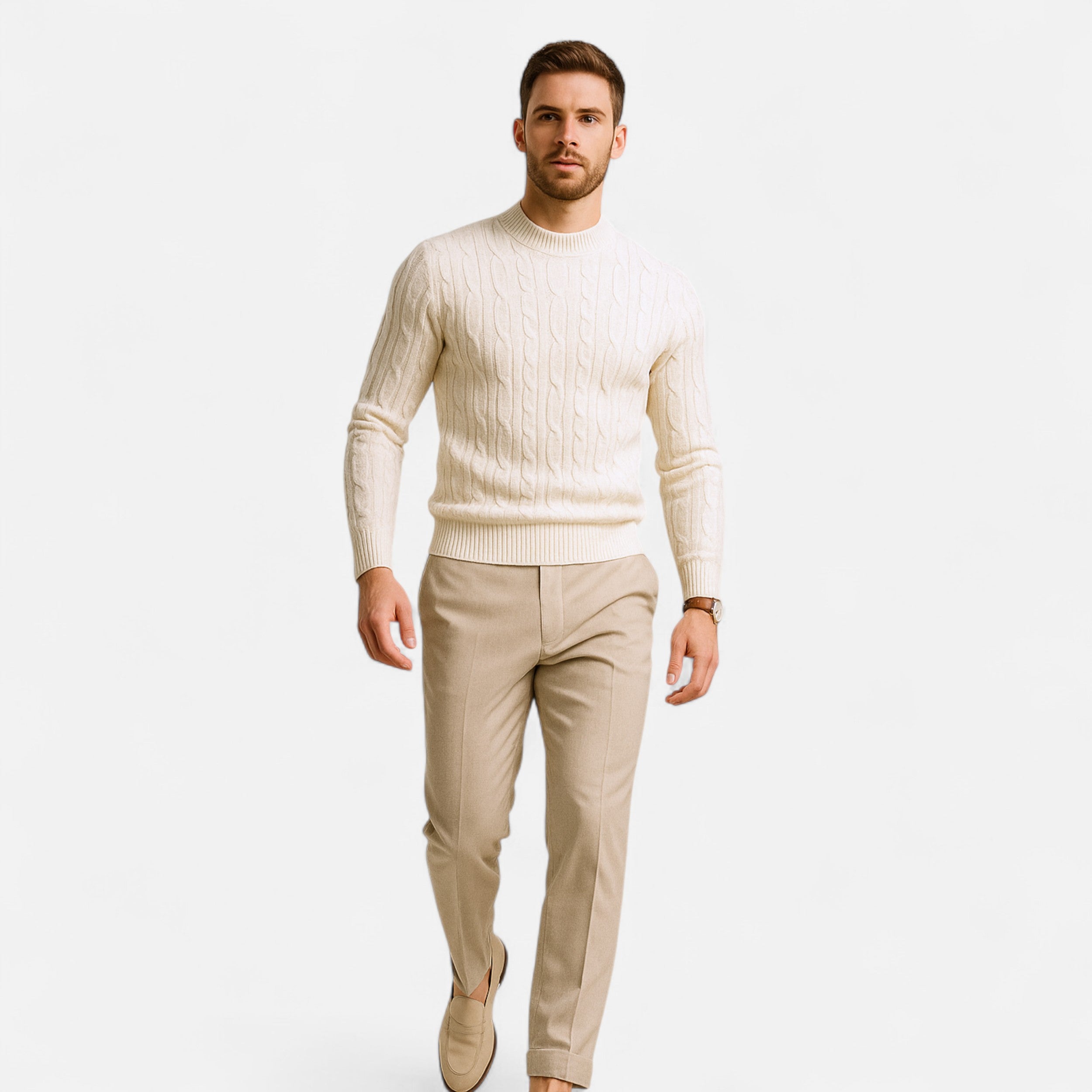 Maison Dresson | Men’s Classic Crewneck Knit Sweater