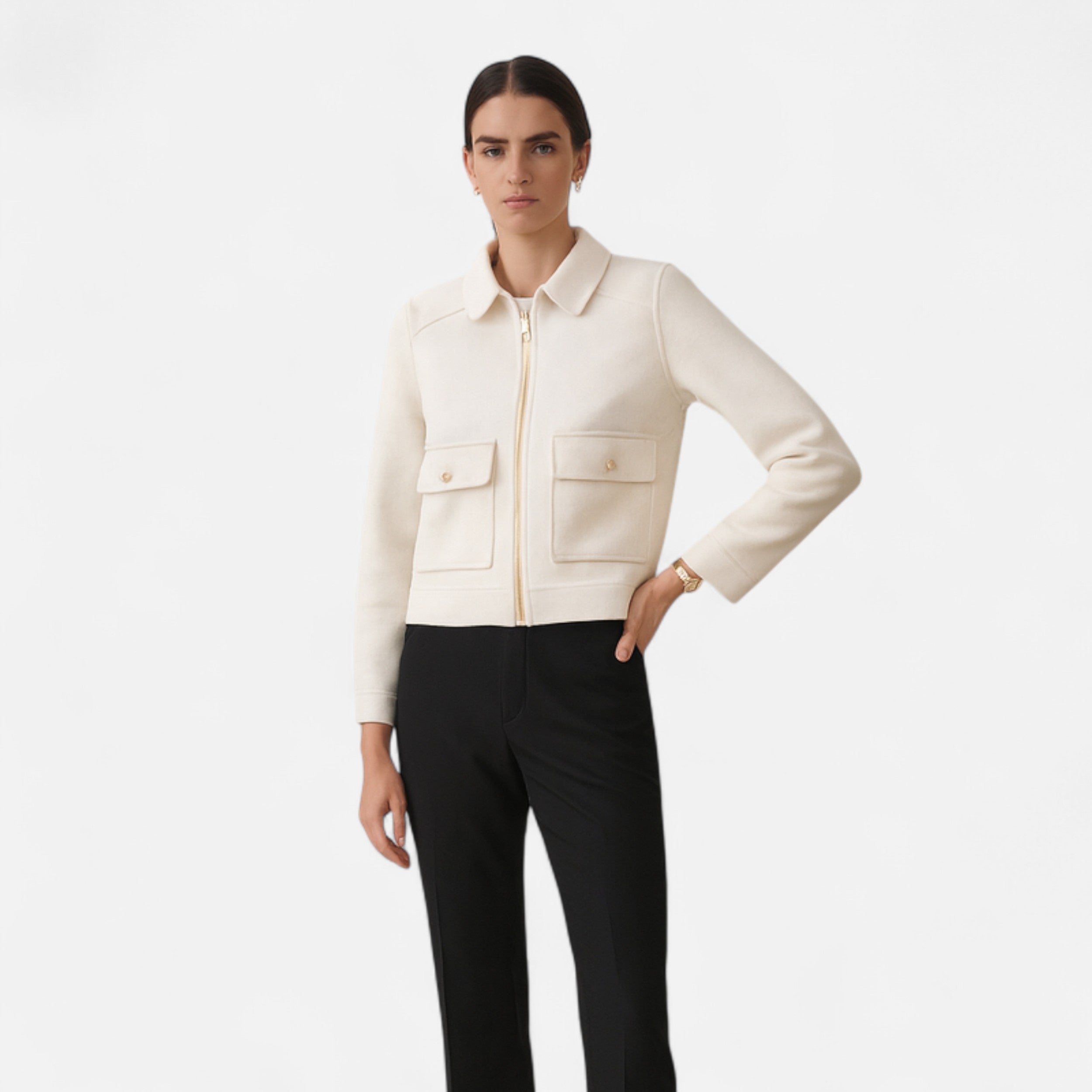 Maison Dresson | Women’s Elegant Winter Zip Jacket