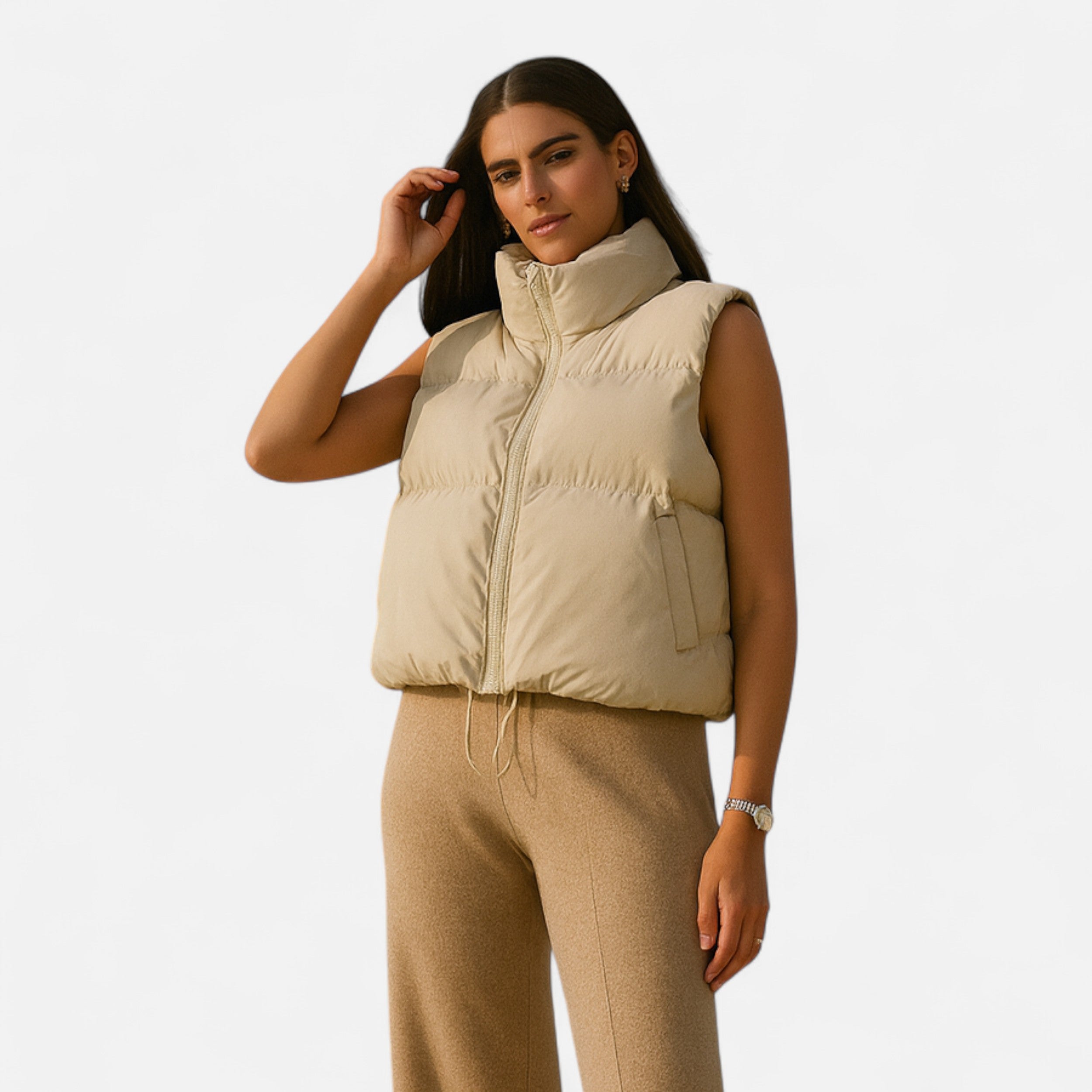 Maison Dresson | Women’s Elegant High-Waist Winter Vest