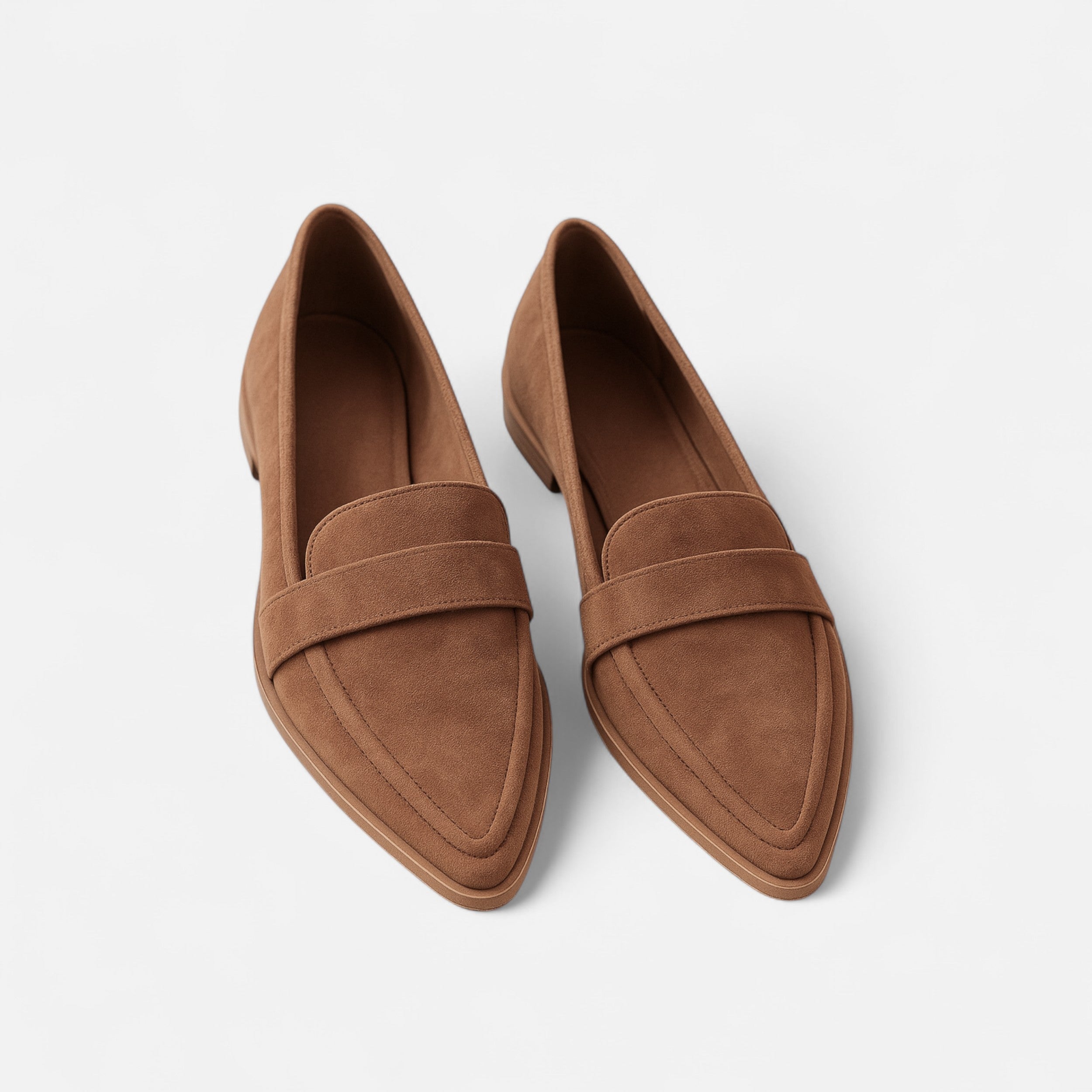 Maison Dresson | Women’s Retro Pointed-Toe Loafers