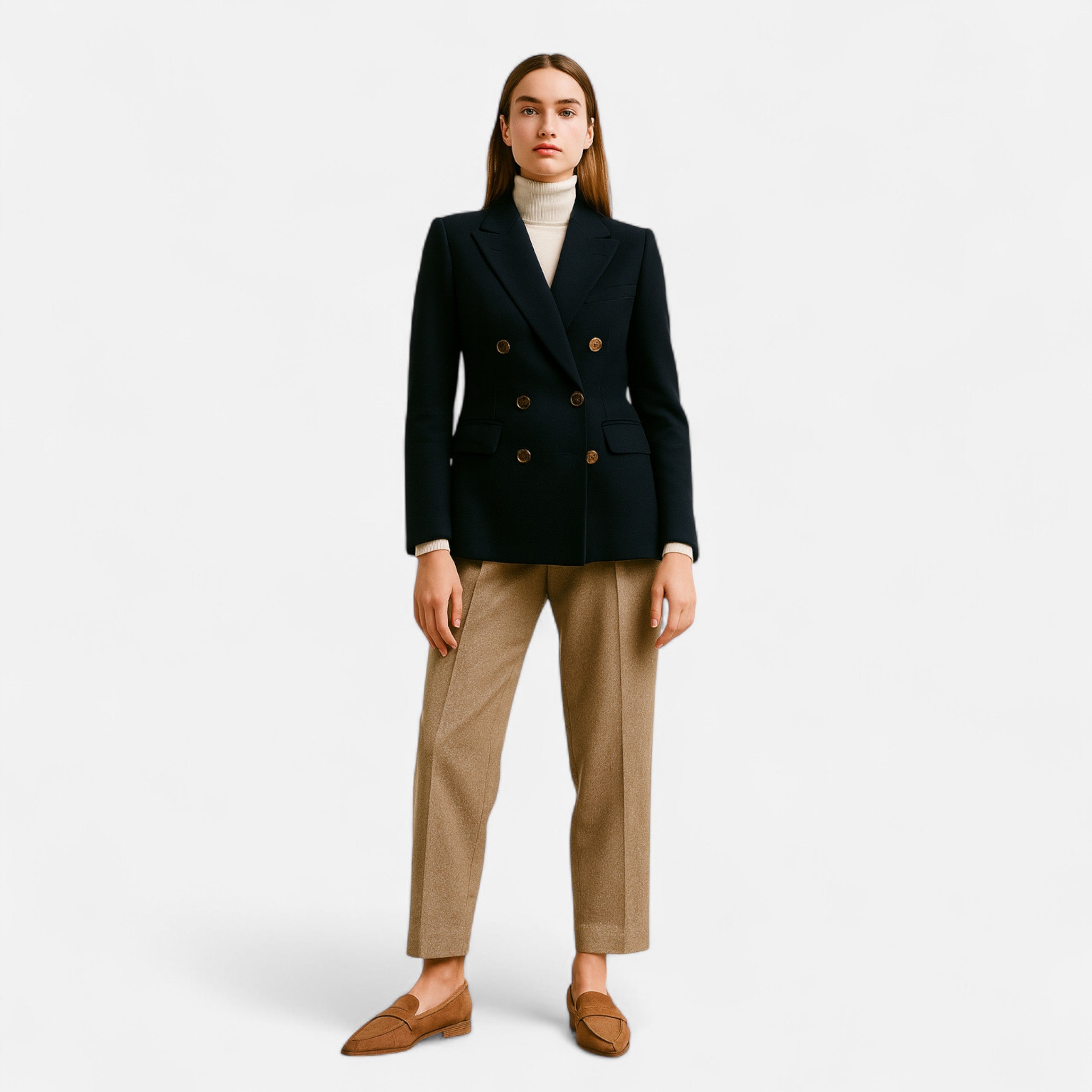 Maison Dresson | Women’s Retro Pointed-Toe Loafers