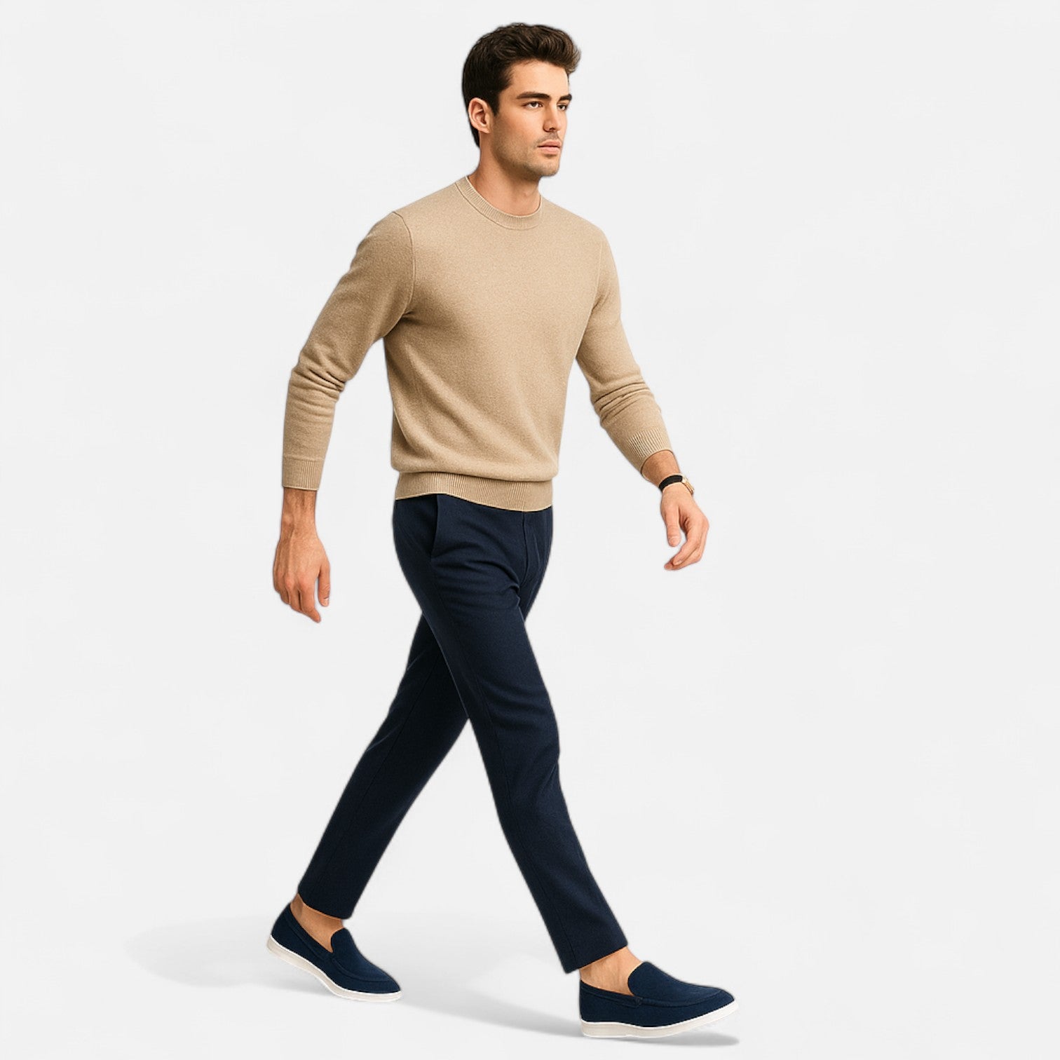 Maison Dresson | Men’s Suede Loafers – Soft Texture, Timeless Versatility