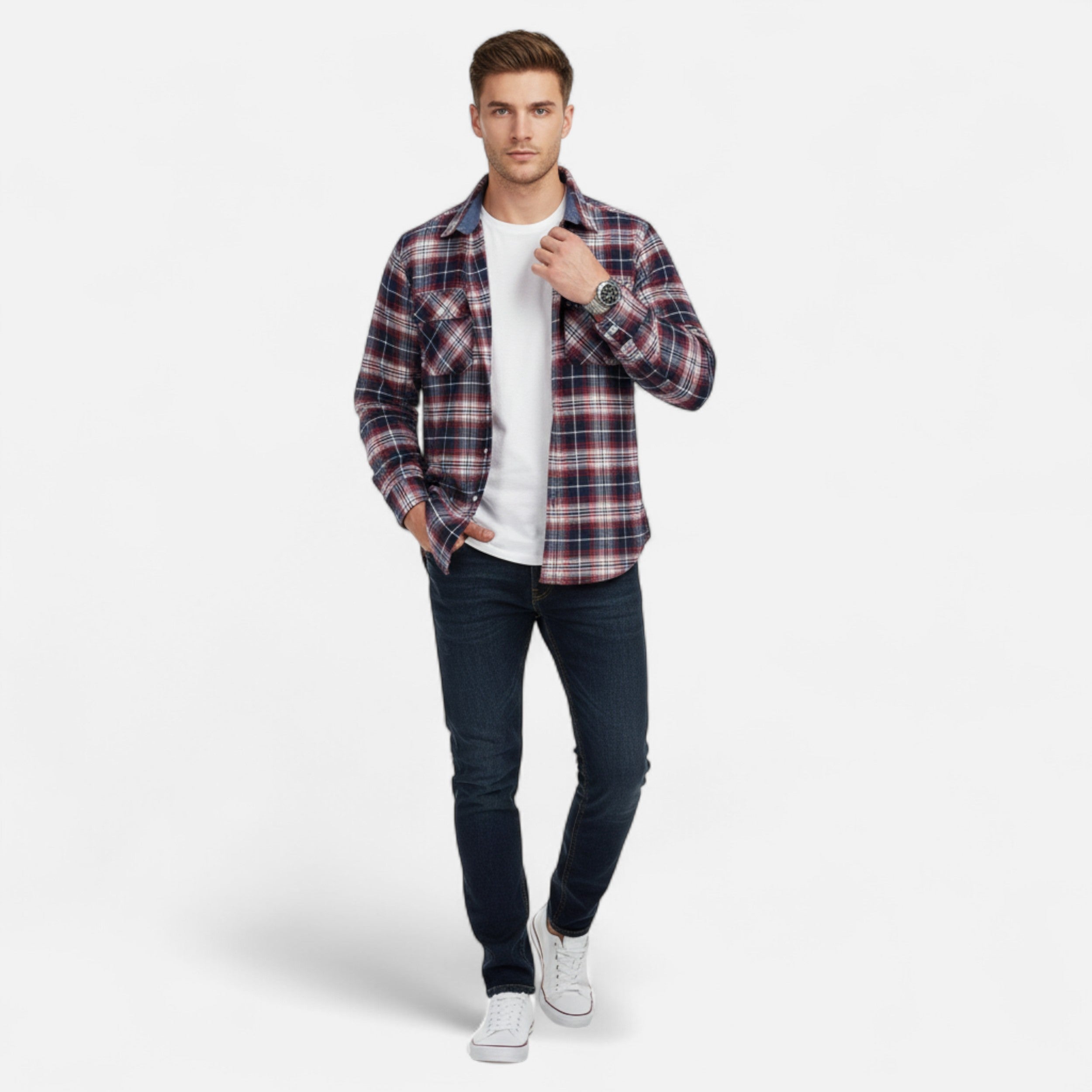 Maison Dresson | Men’s Oversized Lightweight Shirt Jacket