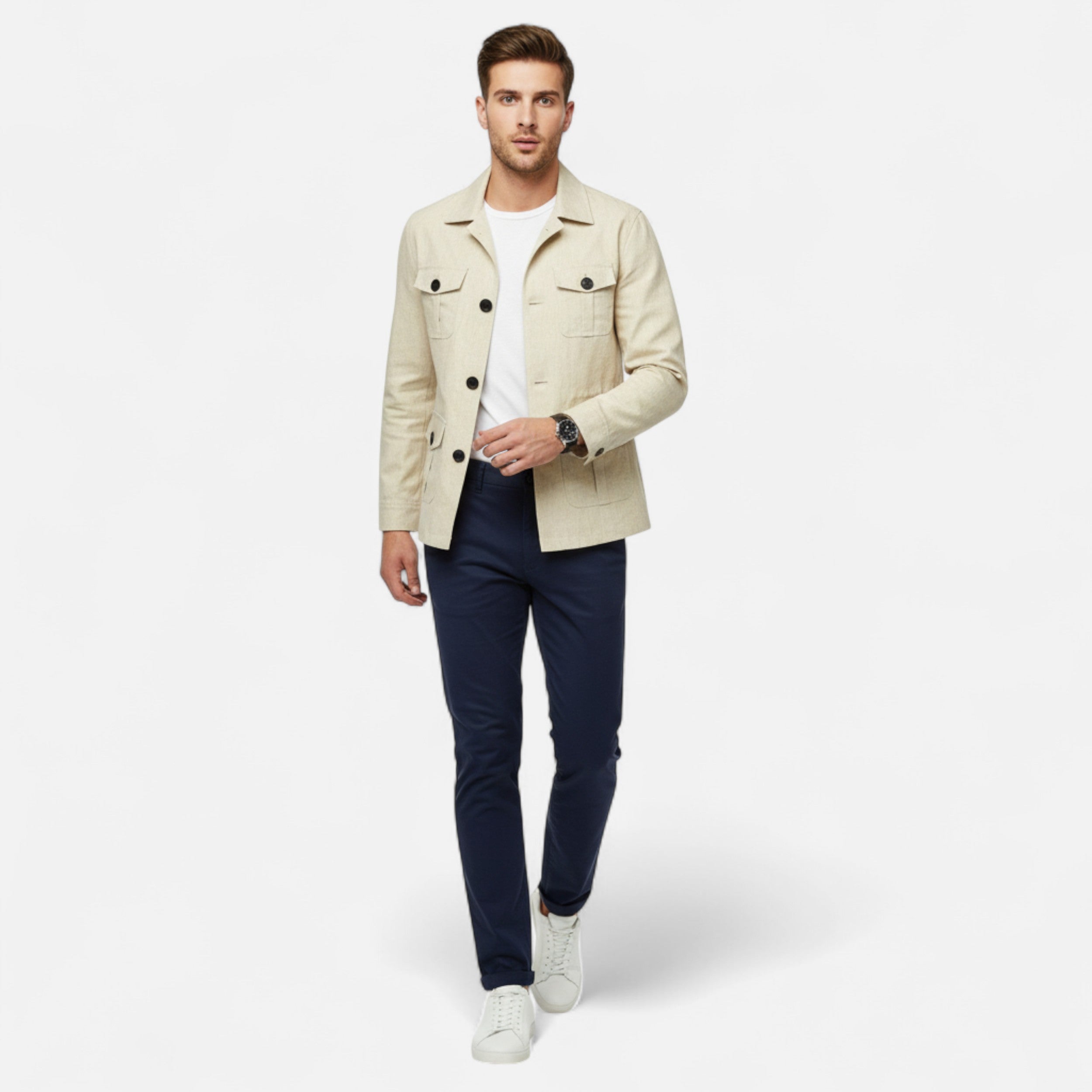 Maison Dresson | Men’s Cargo Jacket | Autumn/Winter Utility Outerwear