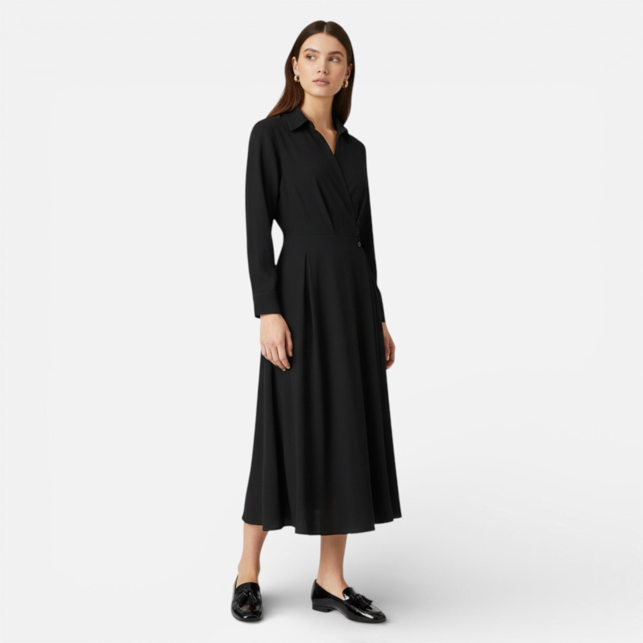 Maison Dresson | Women’s PU Tassel Square Toe Loafers