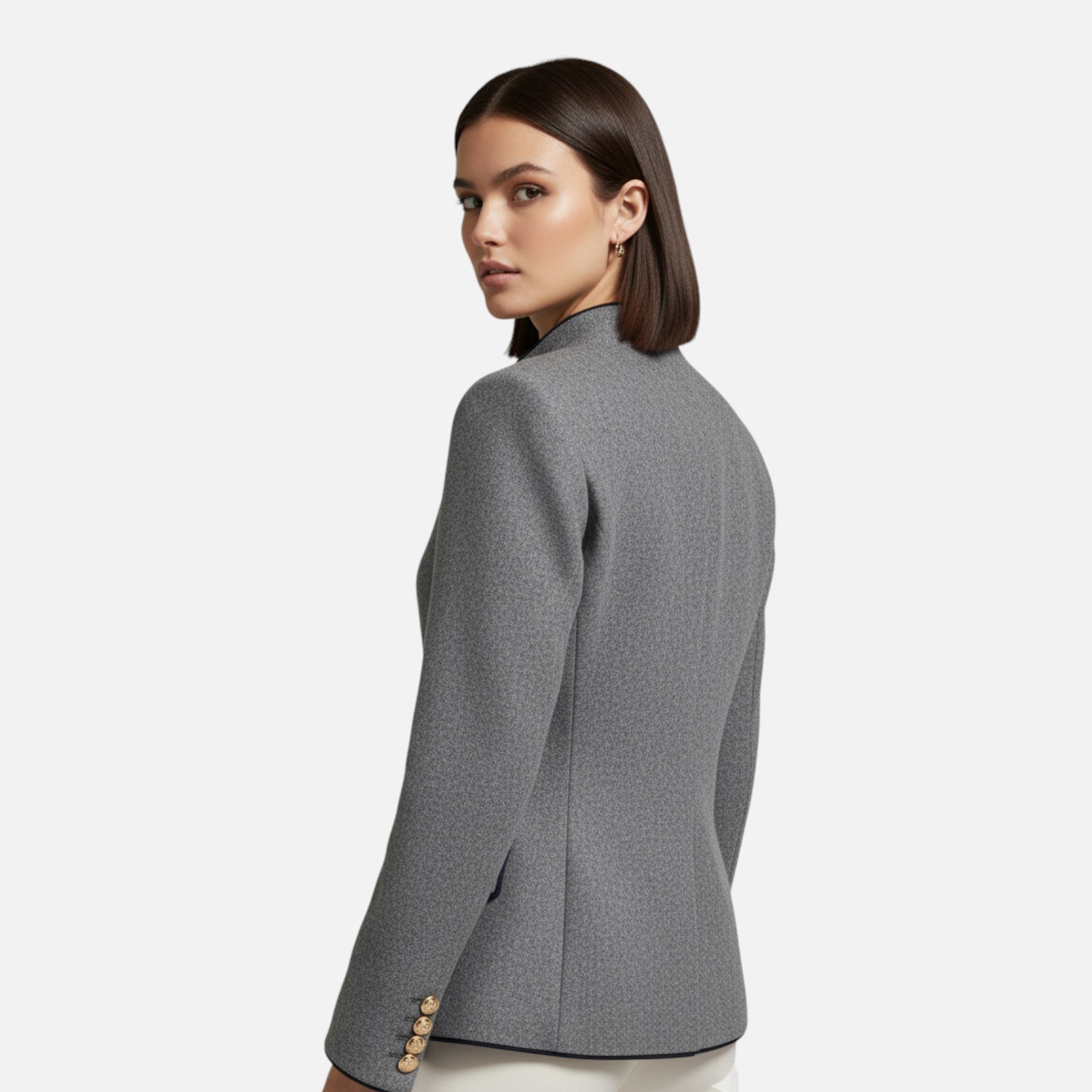 Maison Dresson | Women’s Double-Breasted Wool Blazer