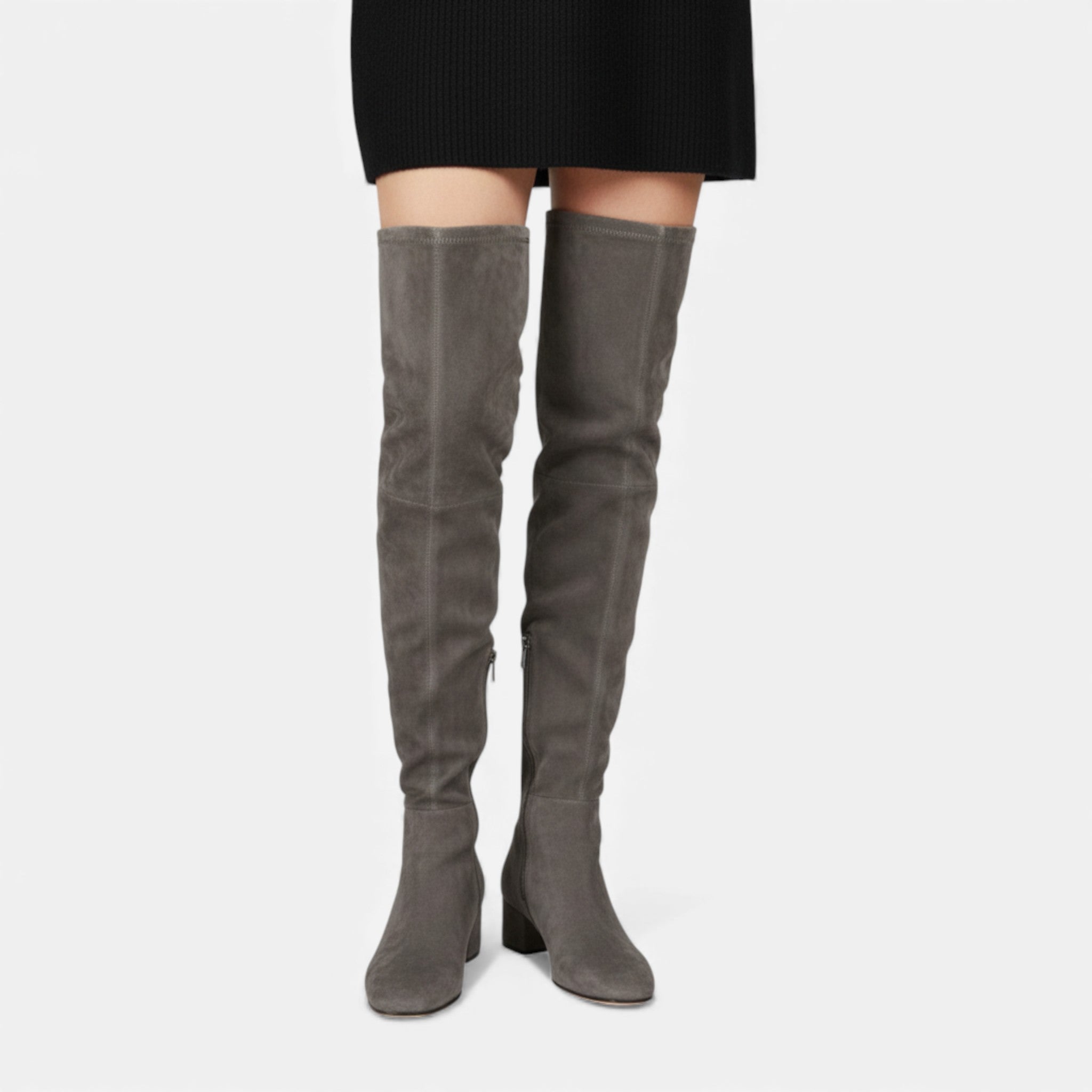 Maison Dresson | Women’s Over-The-Knee Synthetic Suede Winter Boots