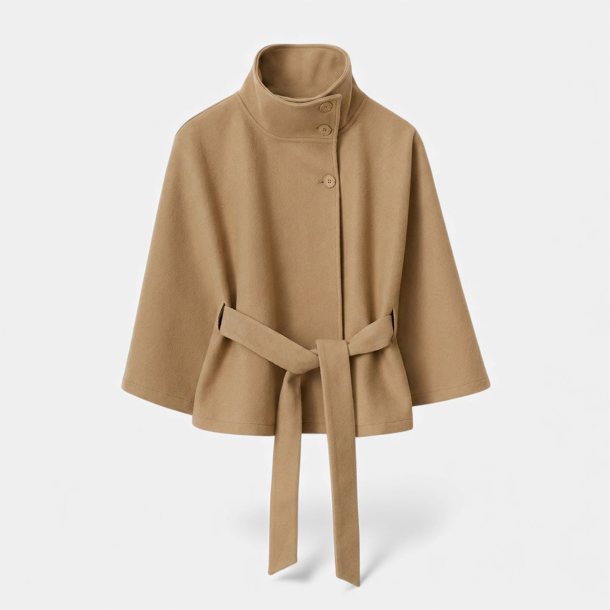 Maison Dresson | Women’s Short Belted Cape Coat