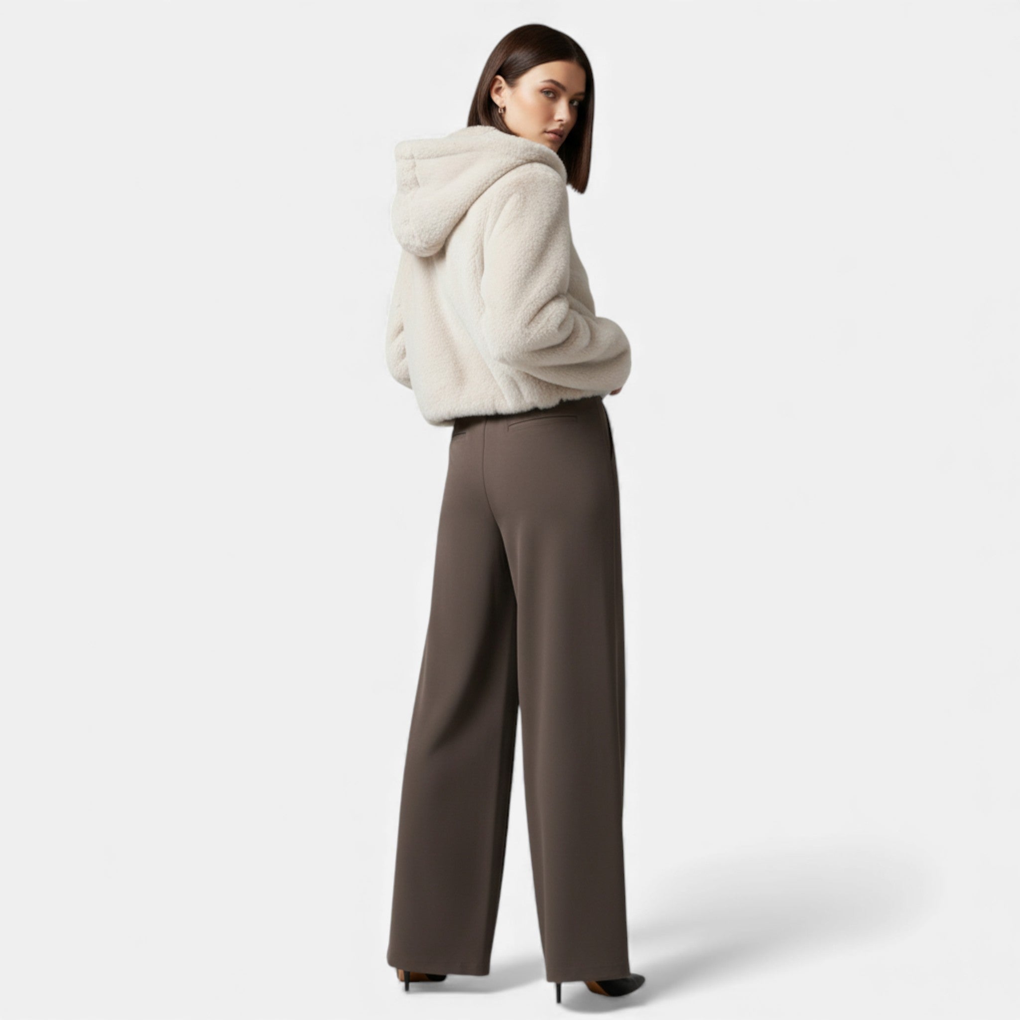 1. Maison Dresson | Women’s Wide-Leg High-Waist Trousers