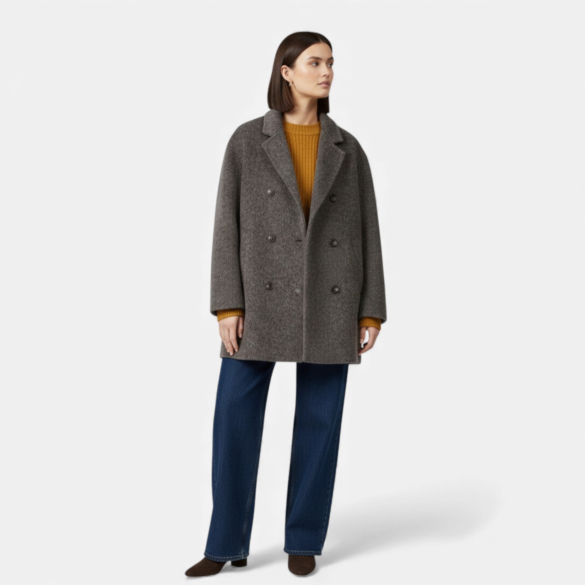 Maison Dresson | Women’s Classic Wool-Blend Winter Coat