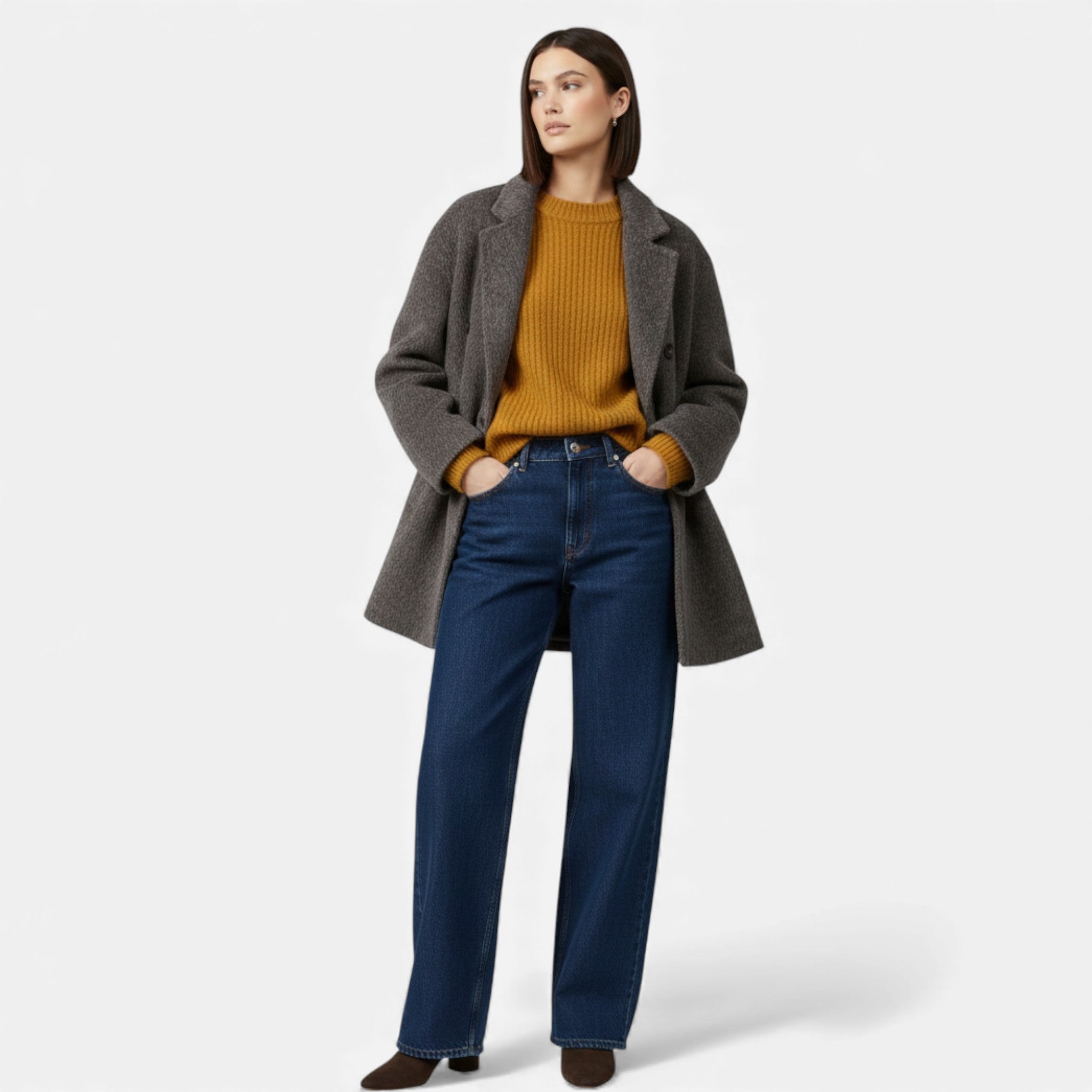 Maison Dresson | Women’s Classic Wool-Blend Winter Coat