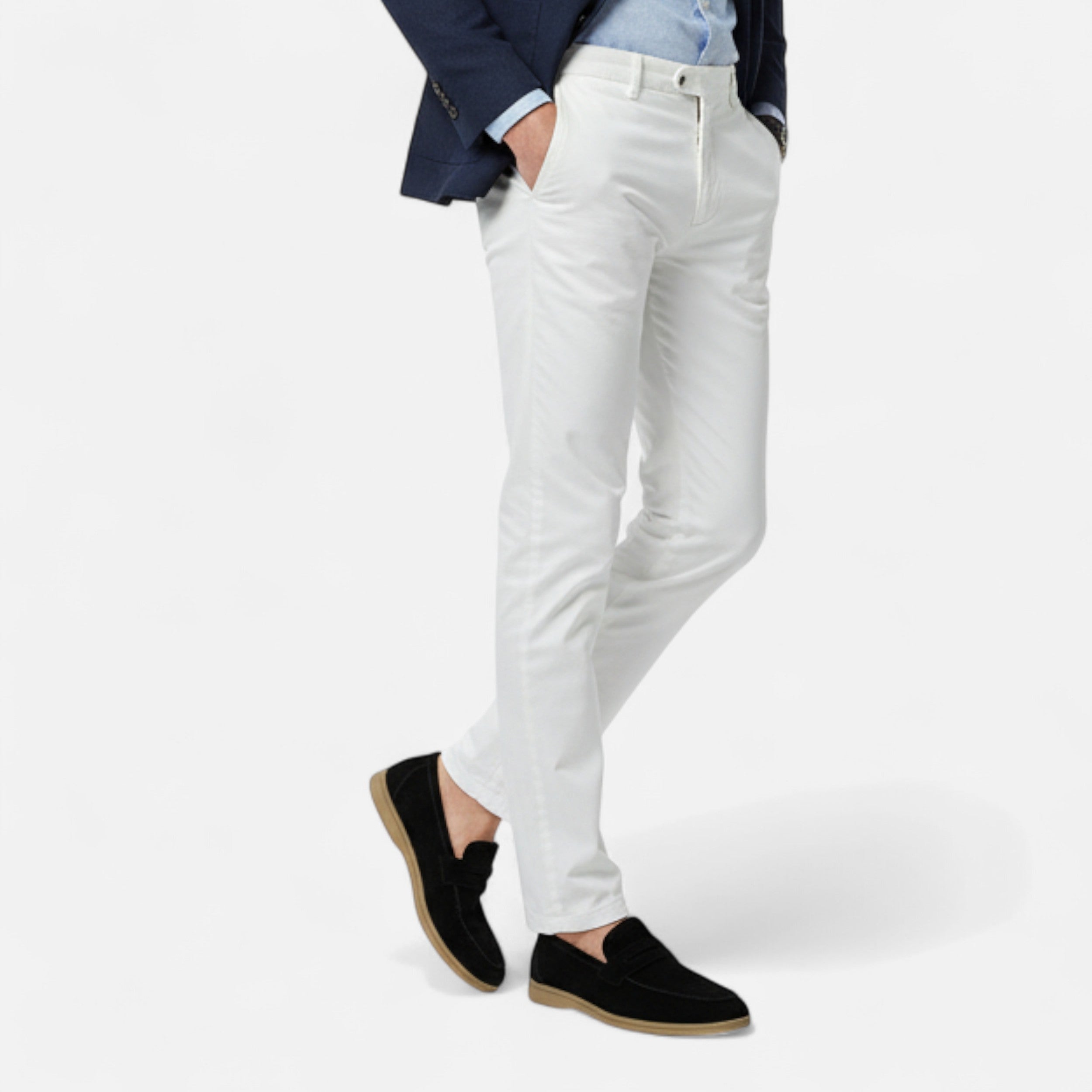 Maison Dresson | Men’s Suede Loafers | Classic Slip-On Elegance