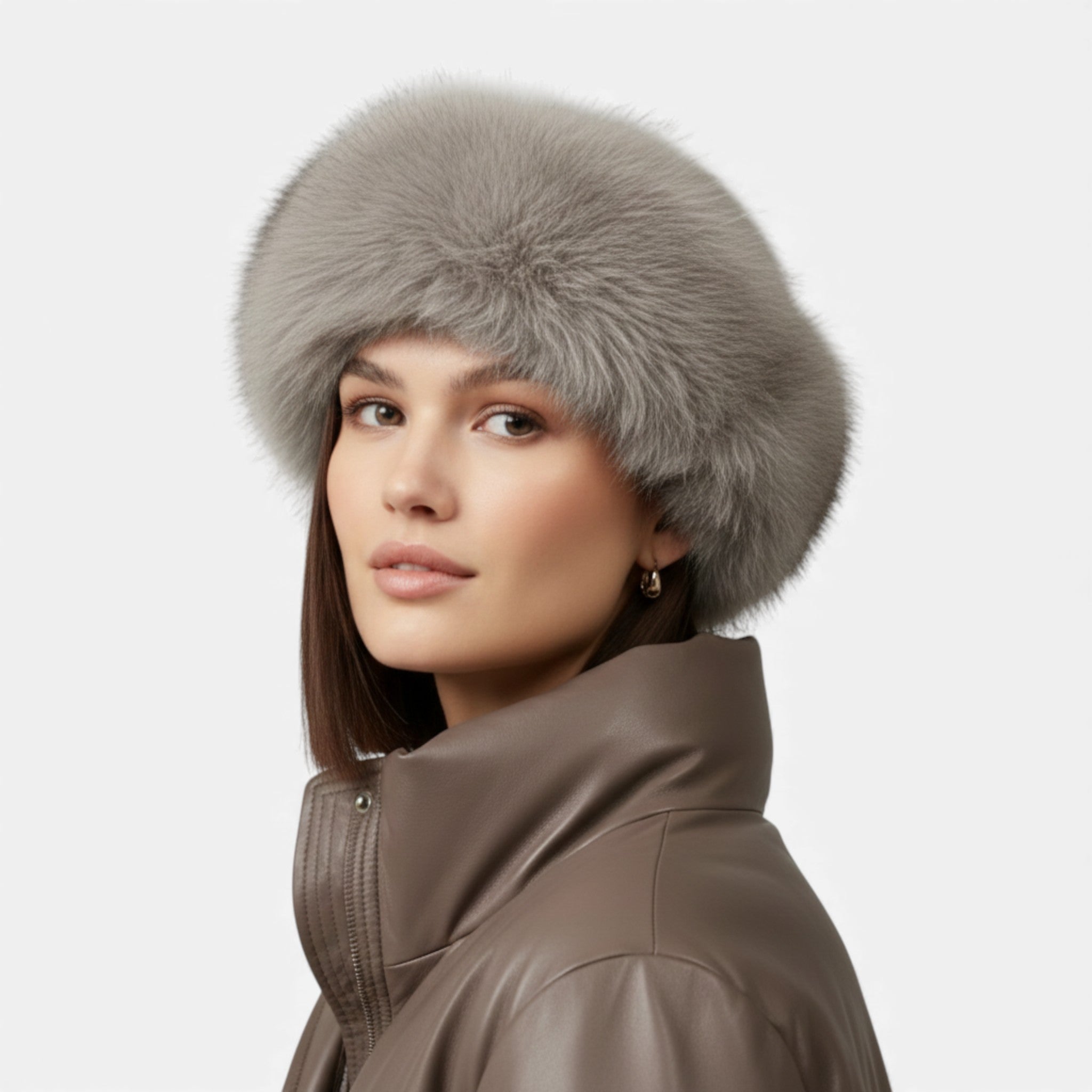 Maison Dresson | Women’s Fluffy Faux Fur Fisherman Hat