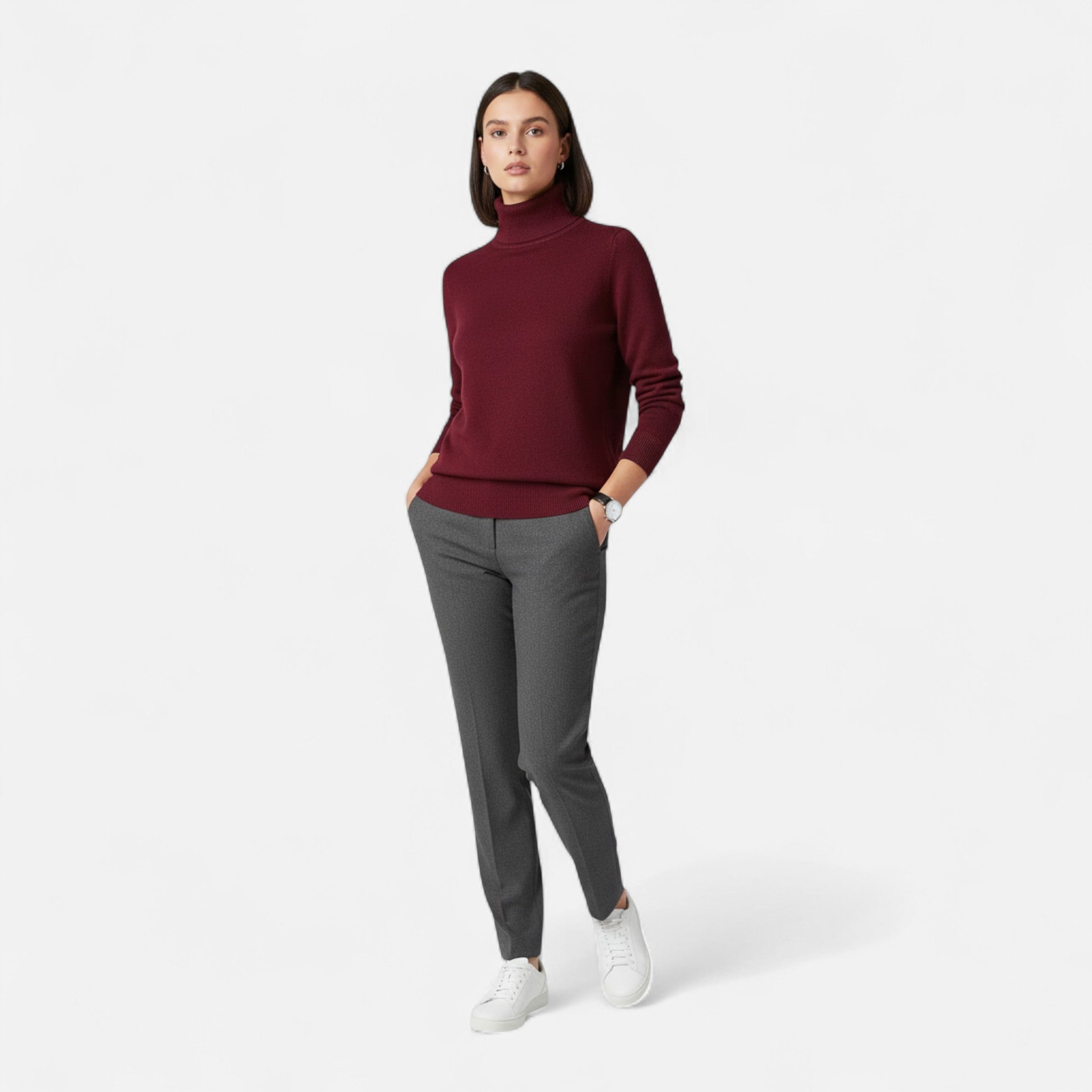 Maison Dresson | Women's Plush Turtleneck – Heritage Winter Warmth
