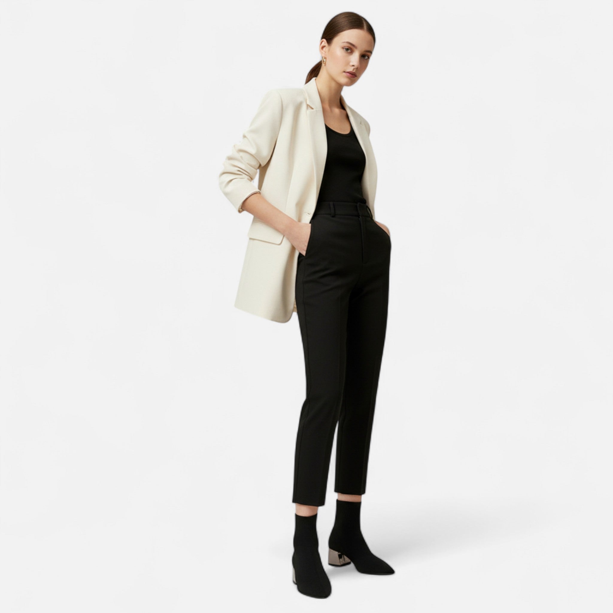 Maison Dresson | Women’s Sock Boots – Sculpted Autumn Elegance