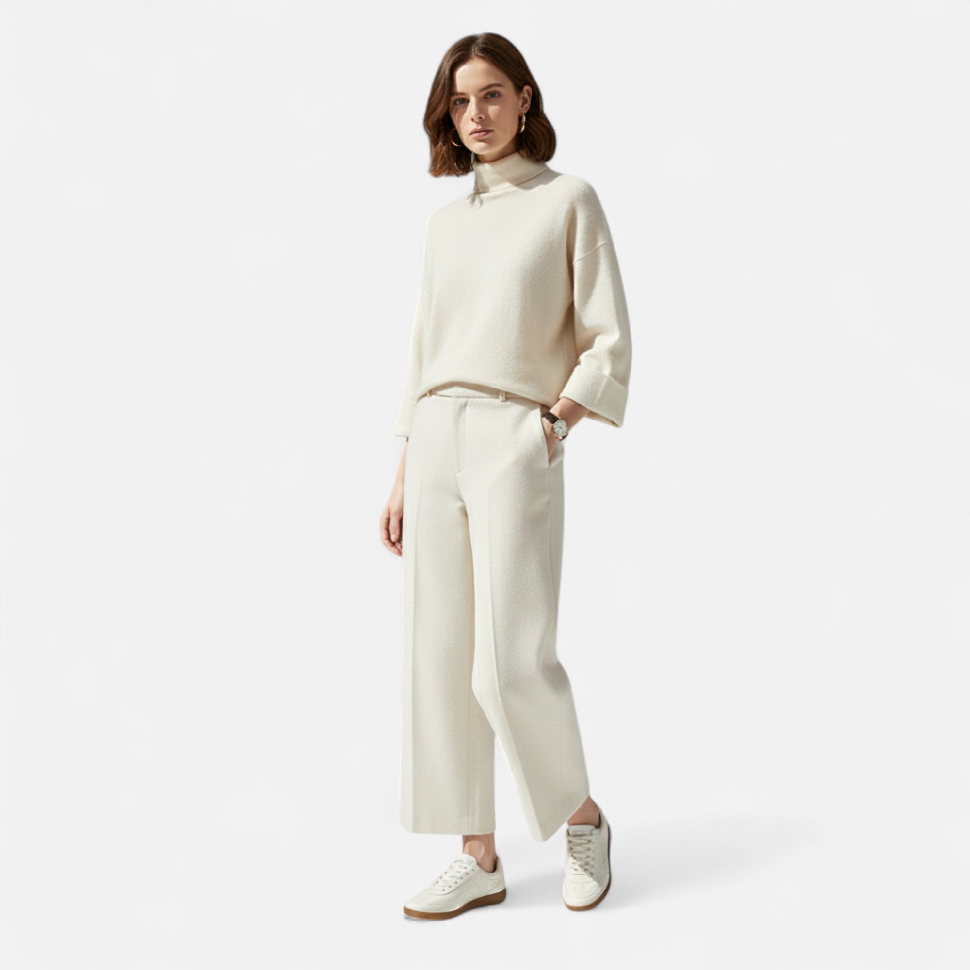 Maison Dresson | Women's Classic White Sneakers