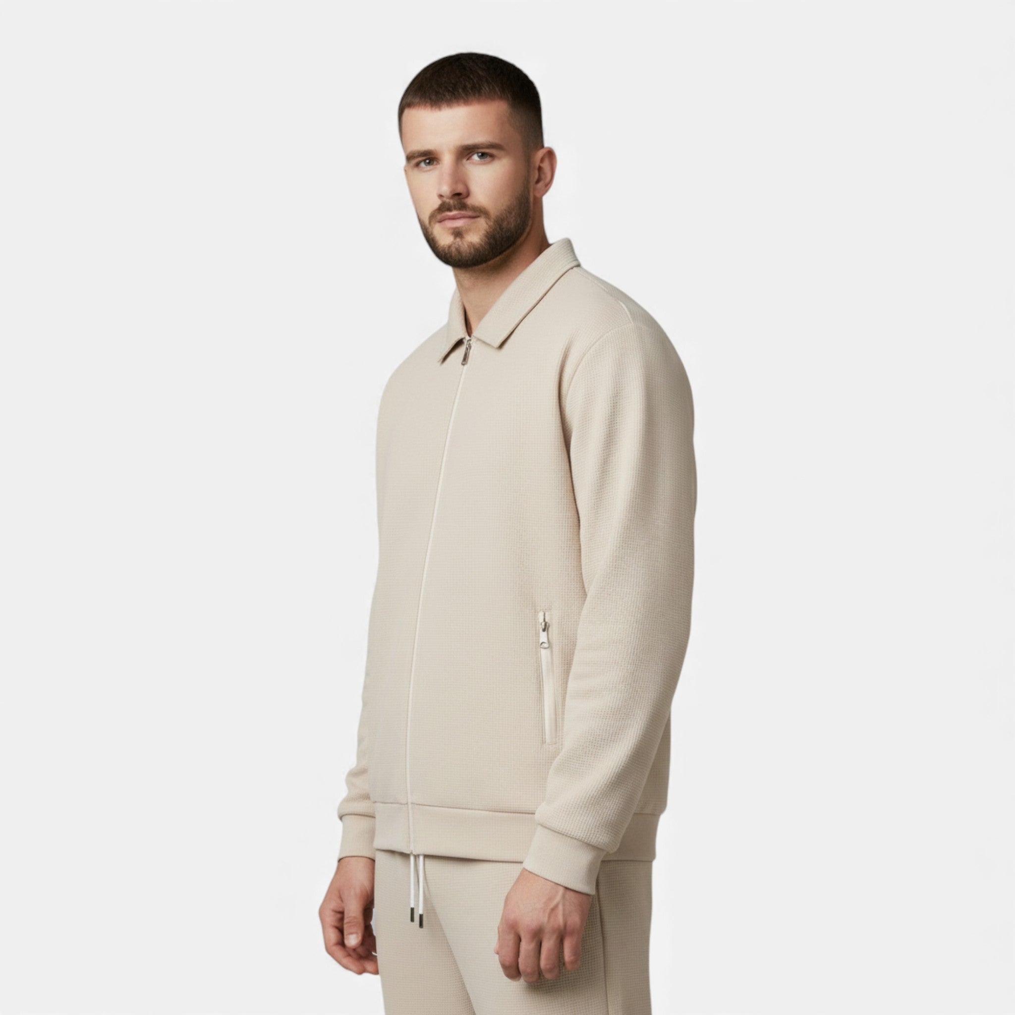 Maison Dresson | Men’s 2-Piece Waffle Knit Casual Outfit