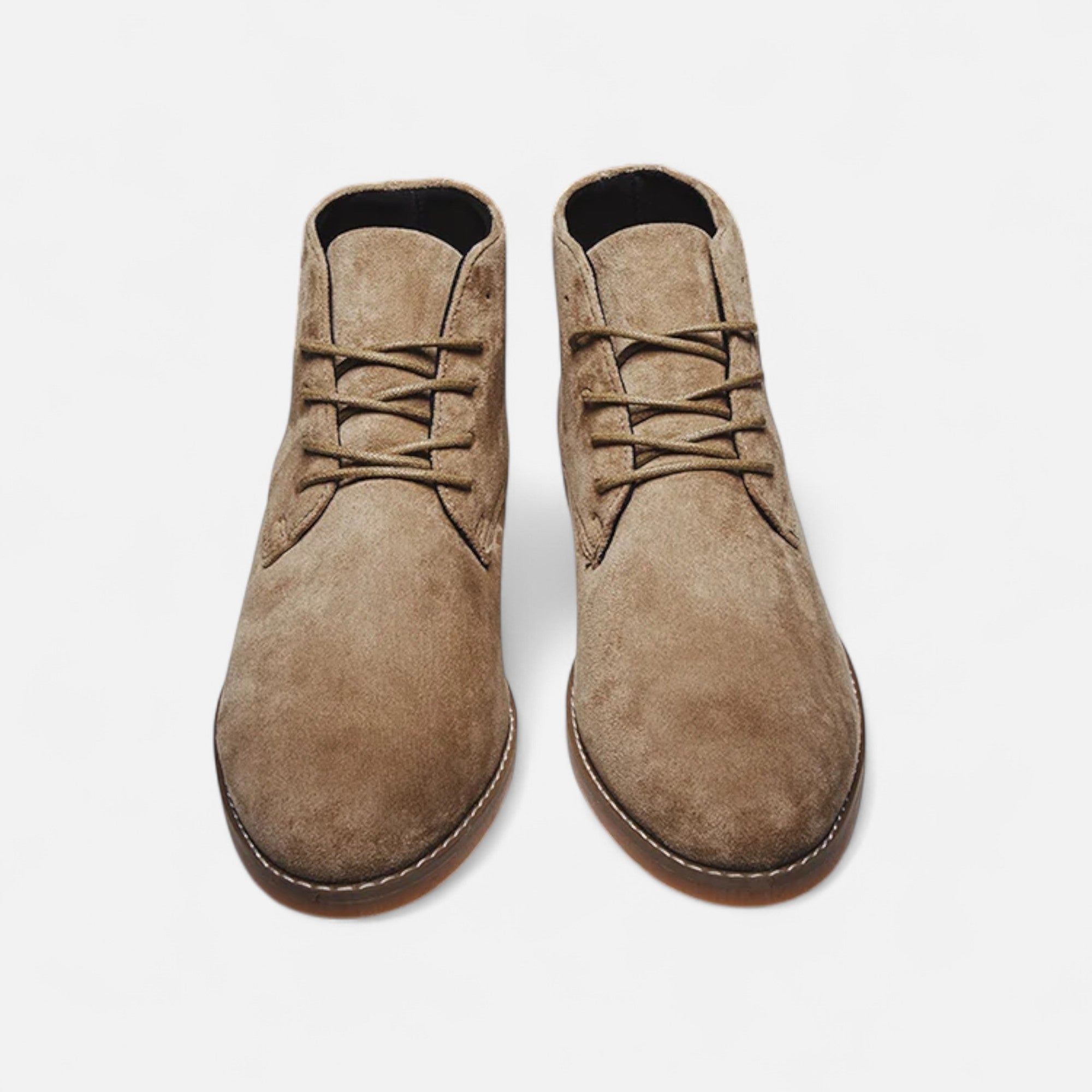 Maison Dresson | Men’s Suede Chelsea Boots — Khaki Heritage