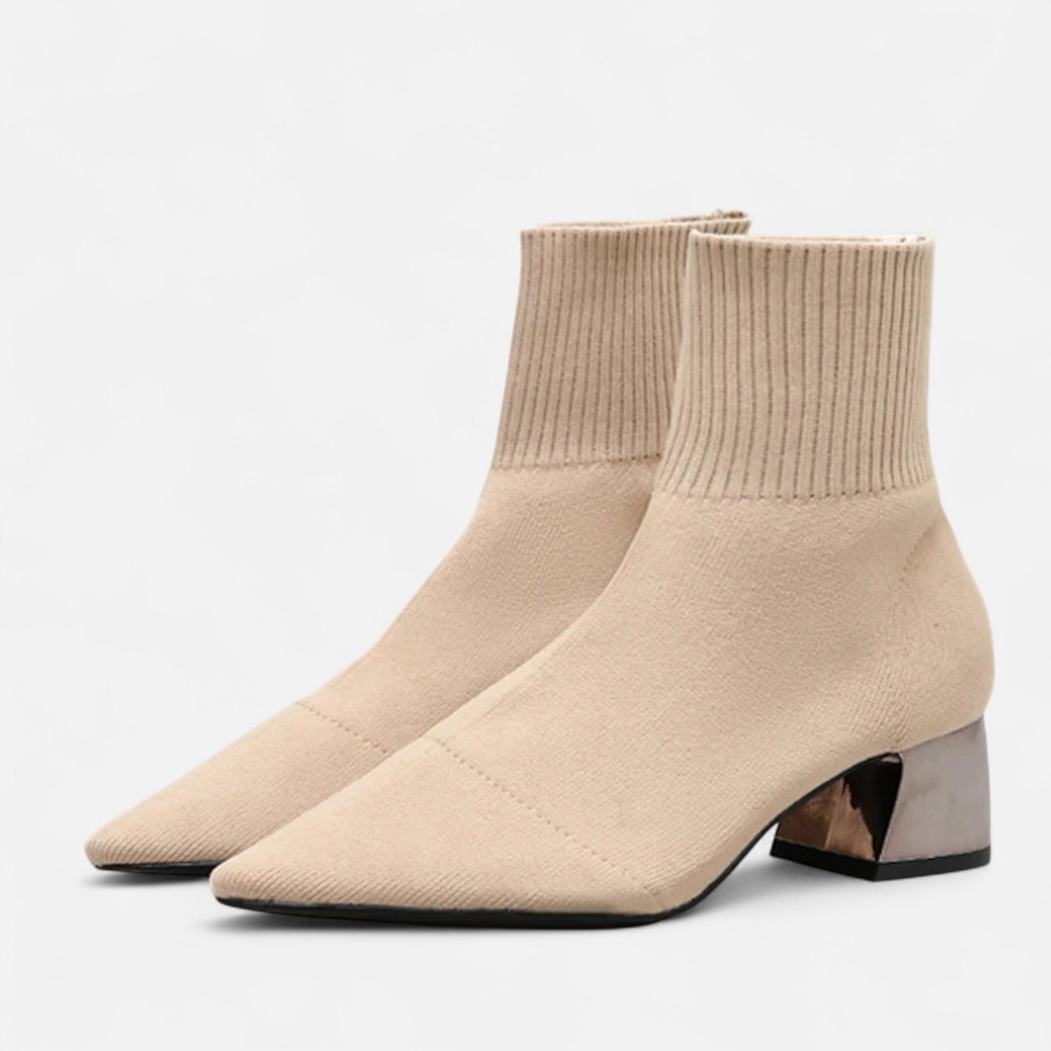 Maison Dresson | Women’s Sock Boots – Sculpted Autumn Elegance