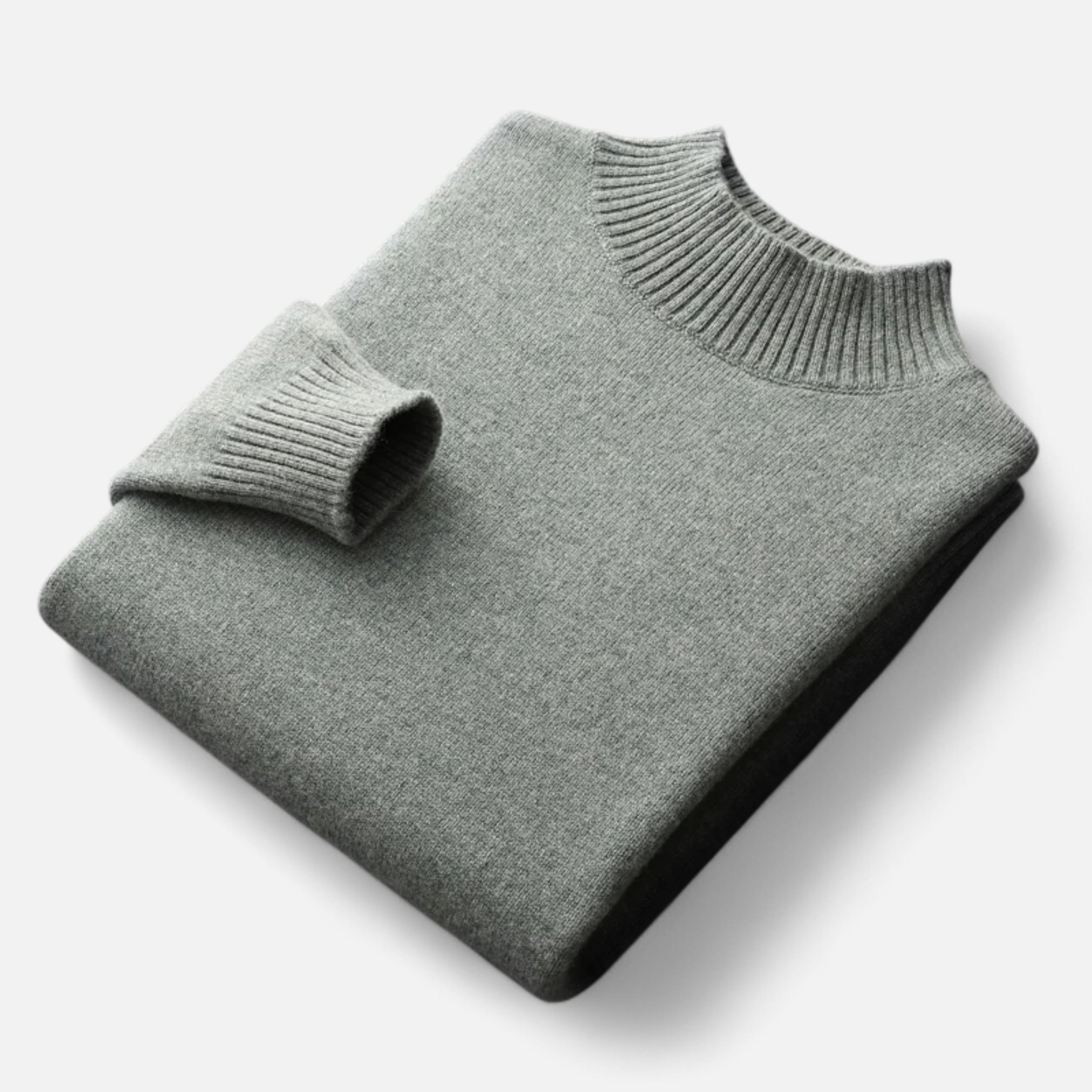 Maison Dresson | Men’s Pure Wool Turtleneck Sweater