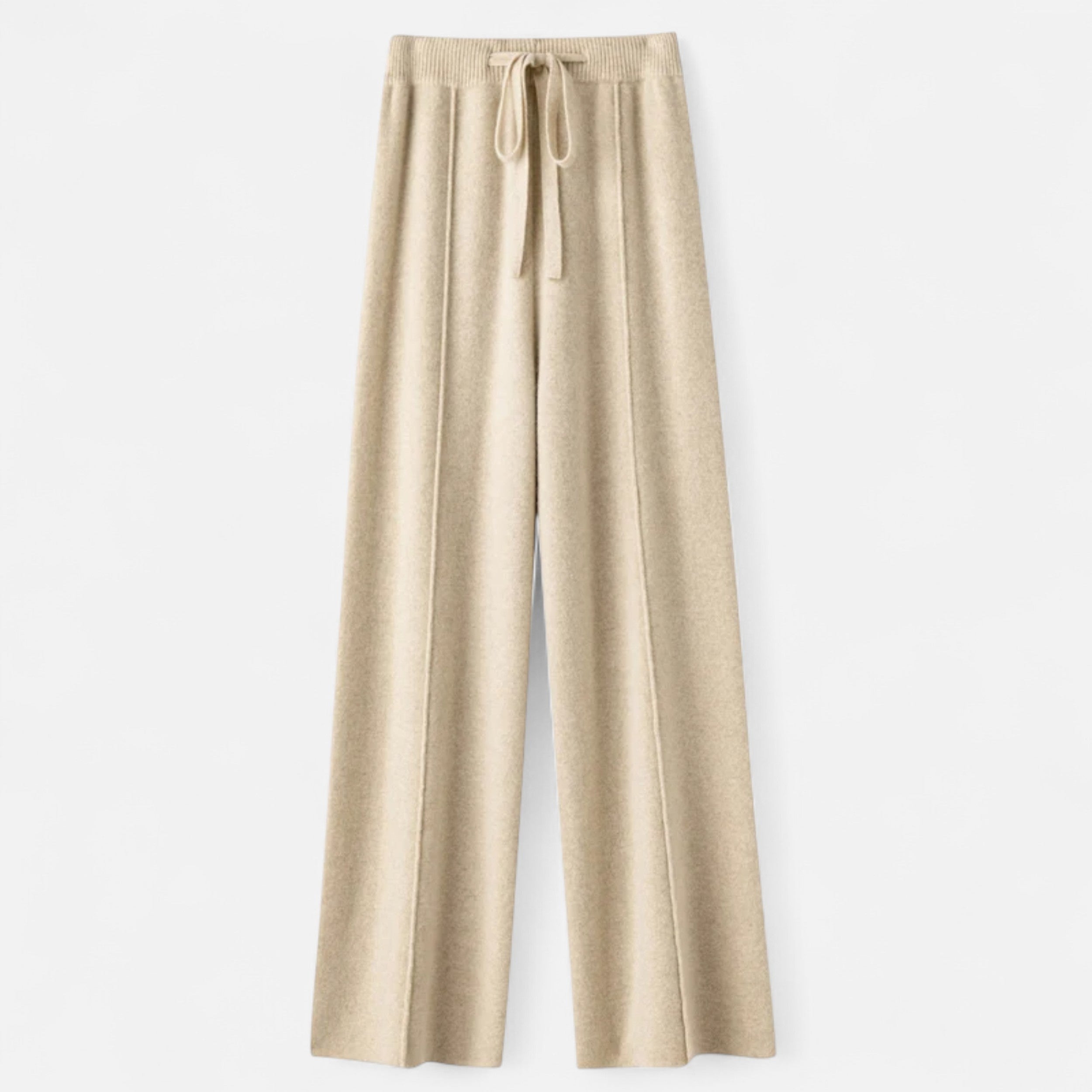 Maison Dresson | Women’s Wool Wide-Leg Knit Trousers