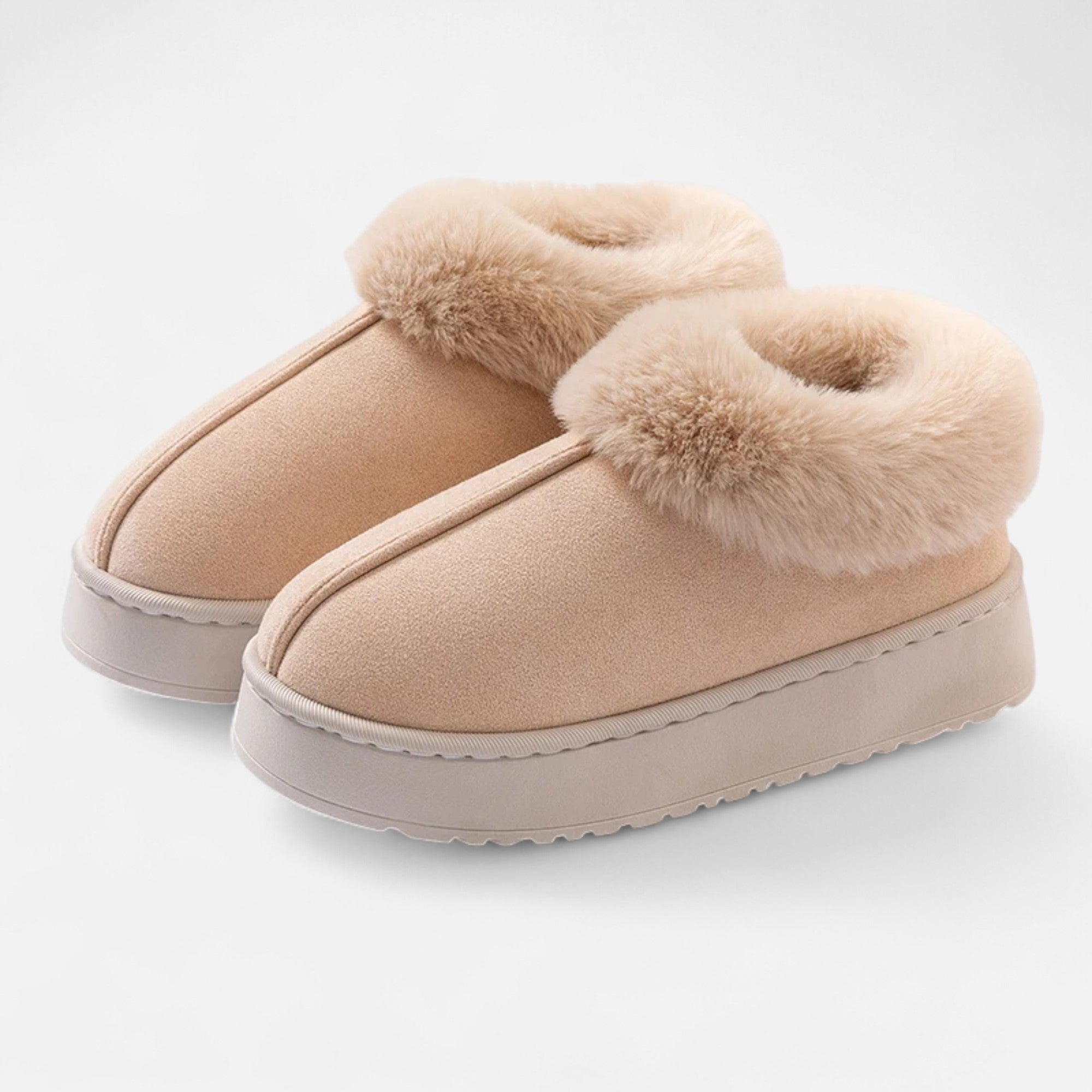 Maison Dresson | Women’s Faux Fur Winter Slippers