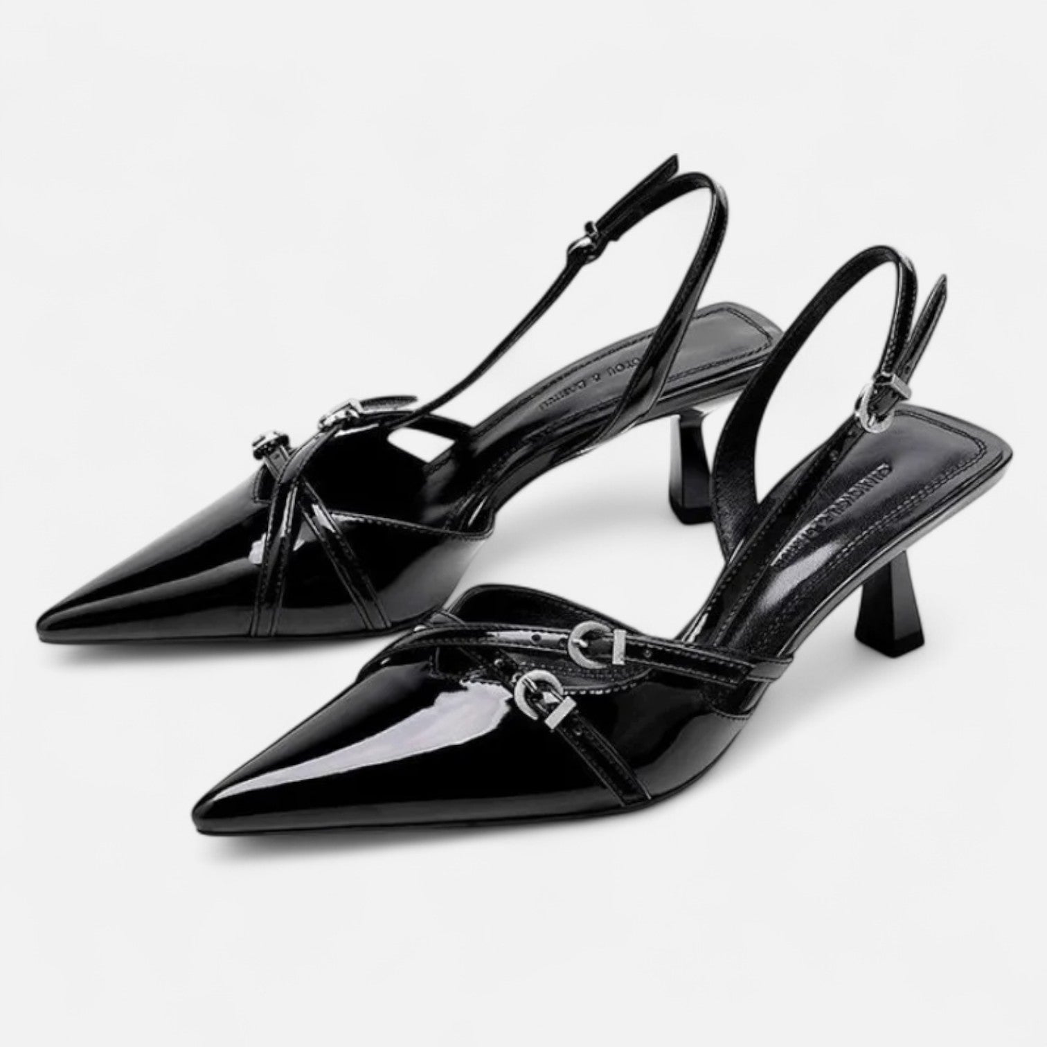 Maison Dresson | Women’s High Heel Gladiator Sandals – Pointed Toe, Slip-On Silhouette, Sculpted Simplicity