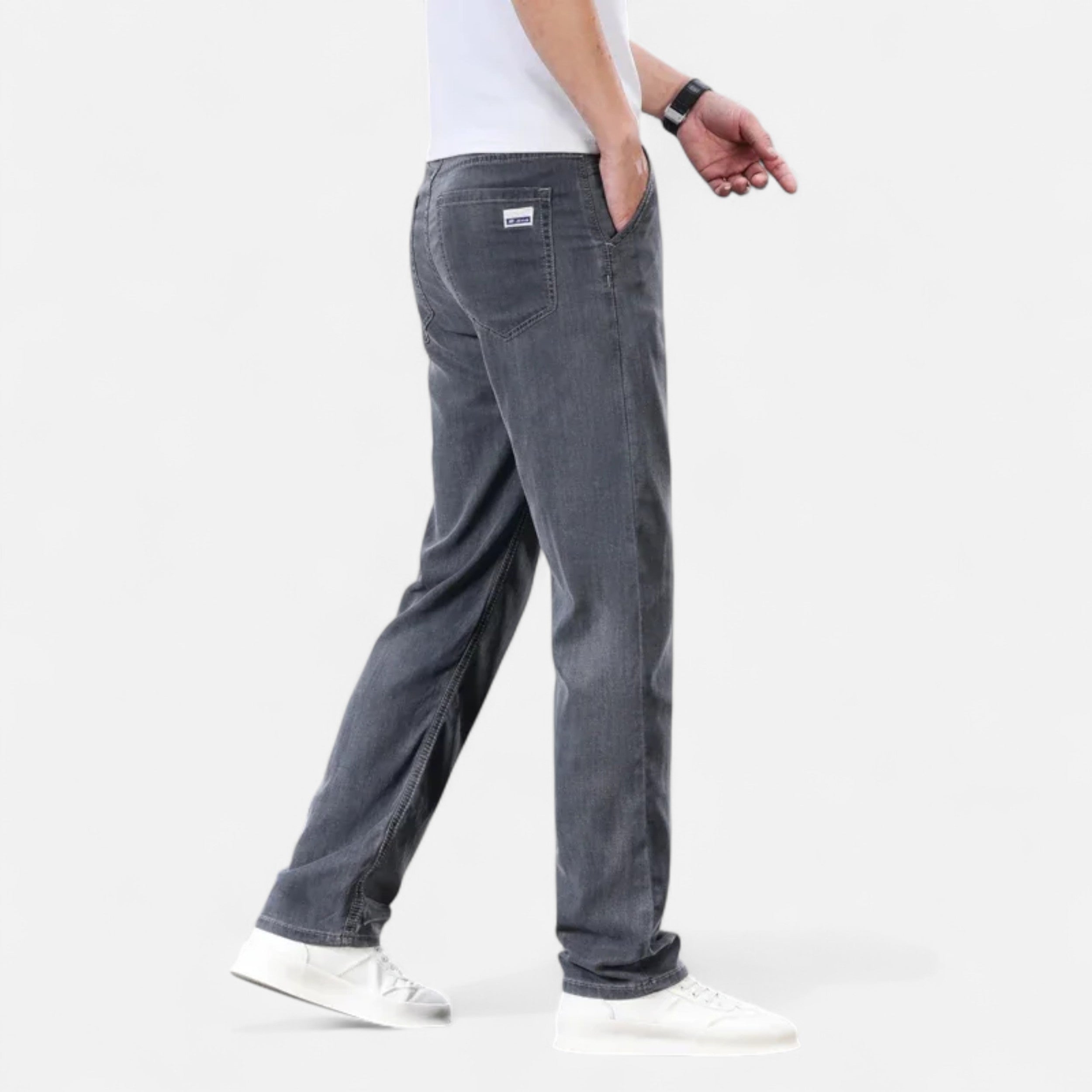 Maison Dresson | Men’s Straight-Leg Lyocell Denim Jeans