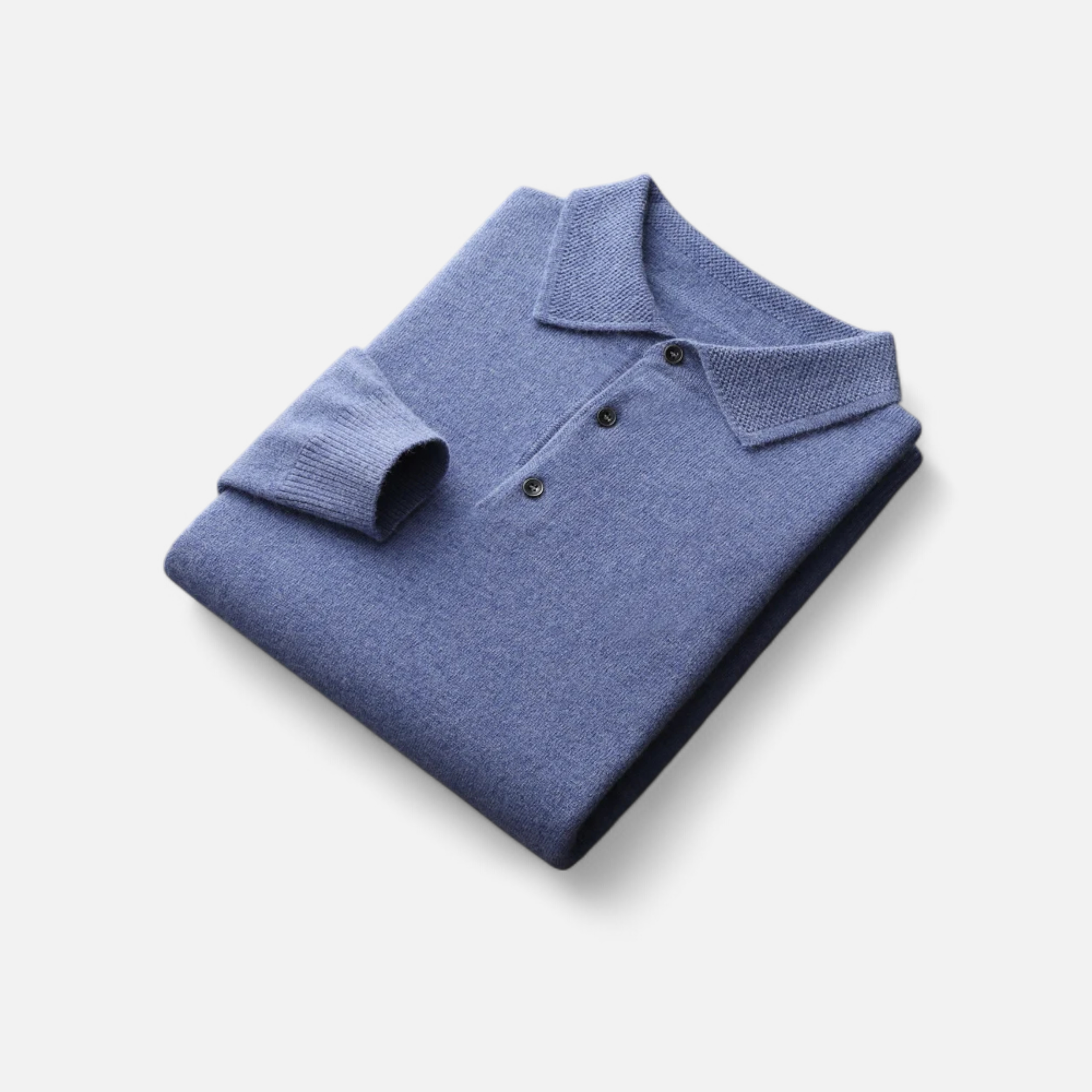 Maison Dresson | Men’s Merino Wool Polo Sweater