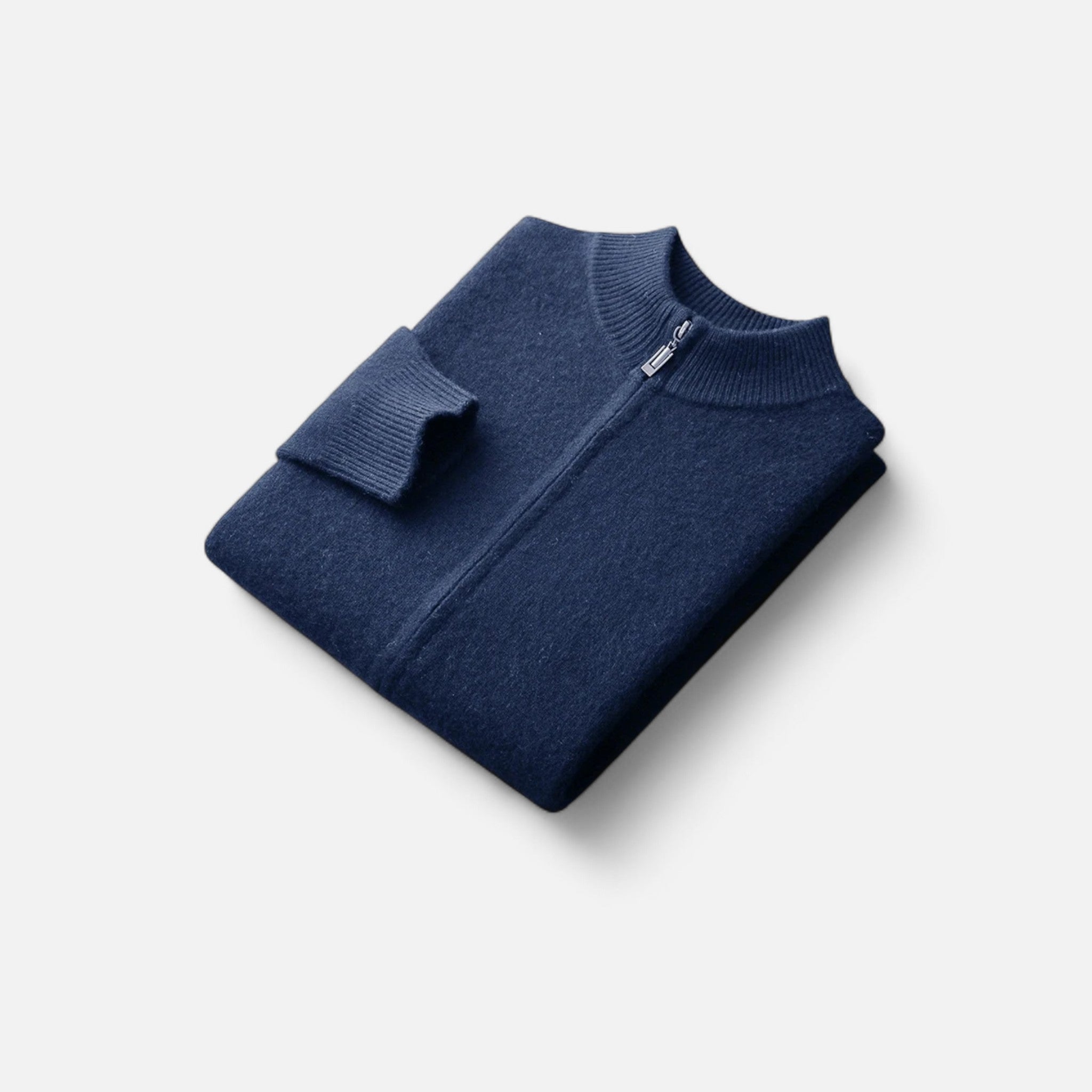 Maison Dresson | Men’s Merino Wool Zip Sweater