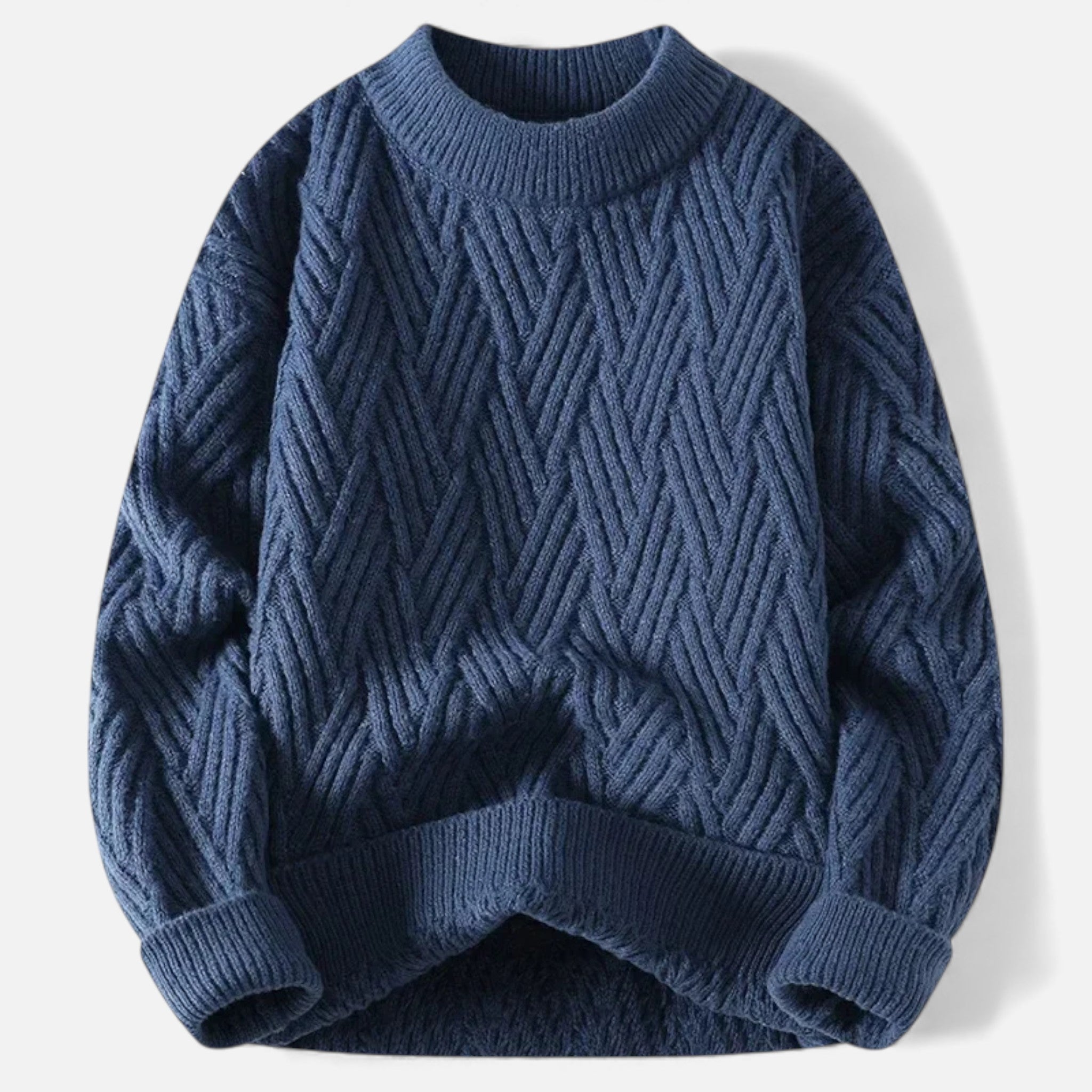 Maison Dresson | Women’s Slight-Stretch Knitted Cabled Sweater