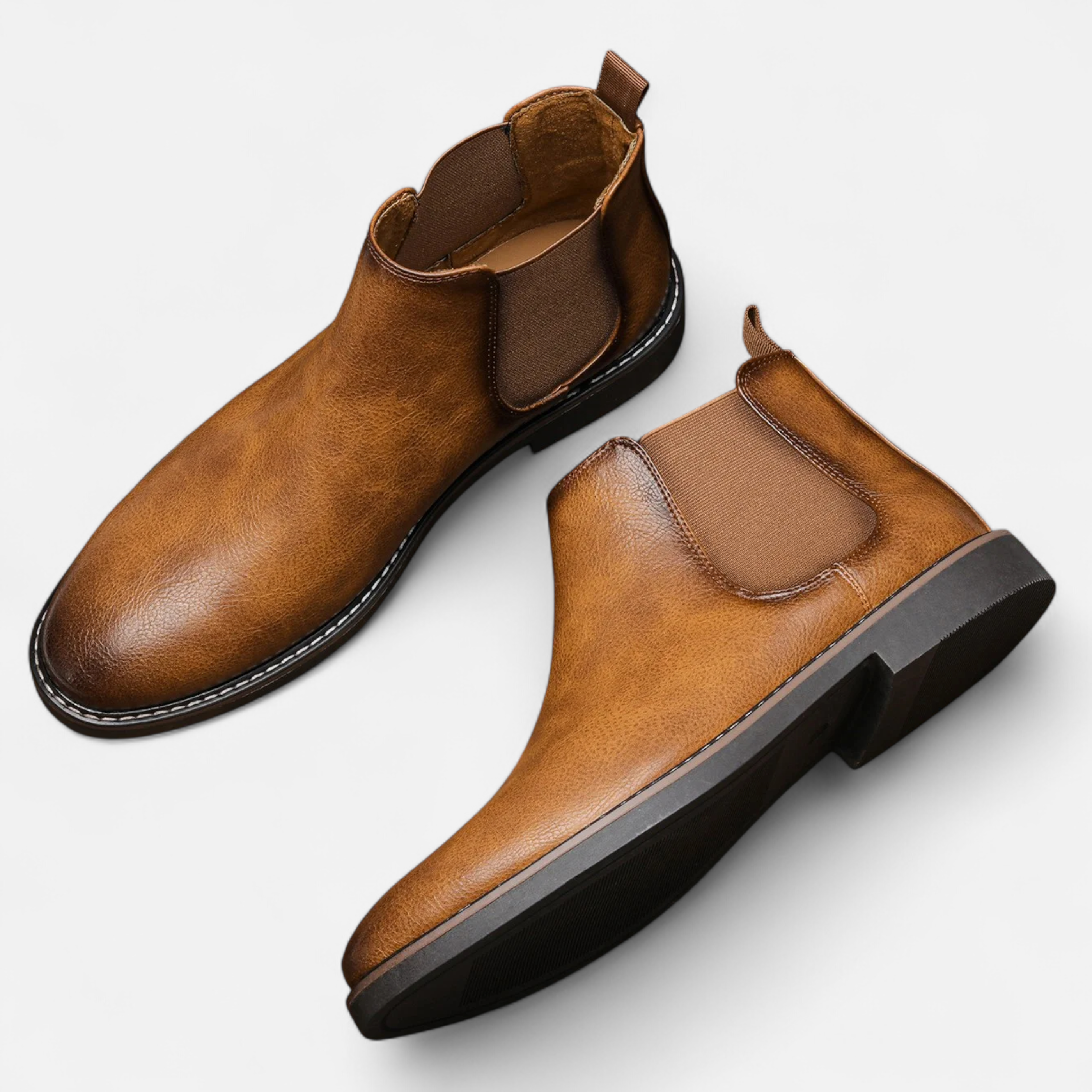 Maison Dresson | Men’s Retro Leather Chelsea Boots