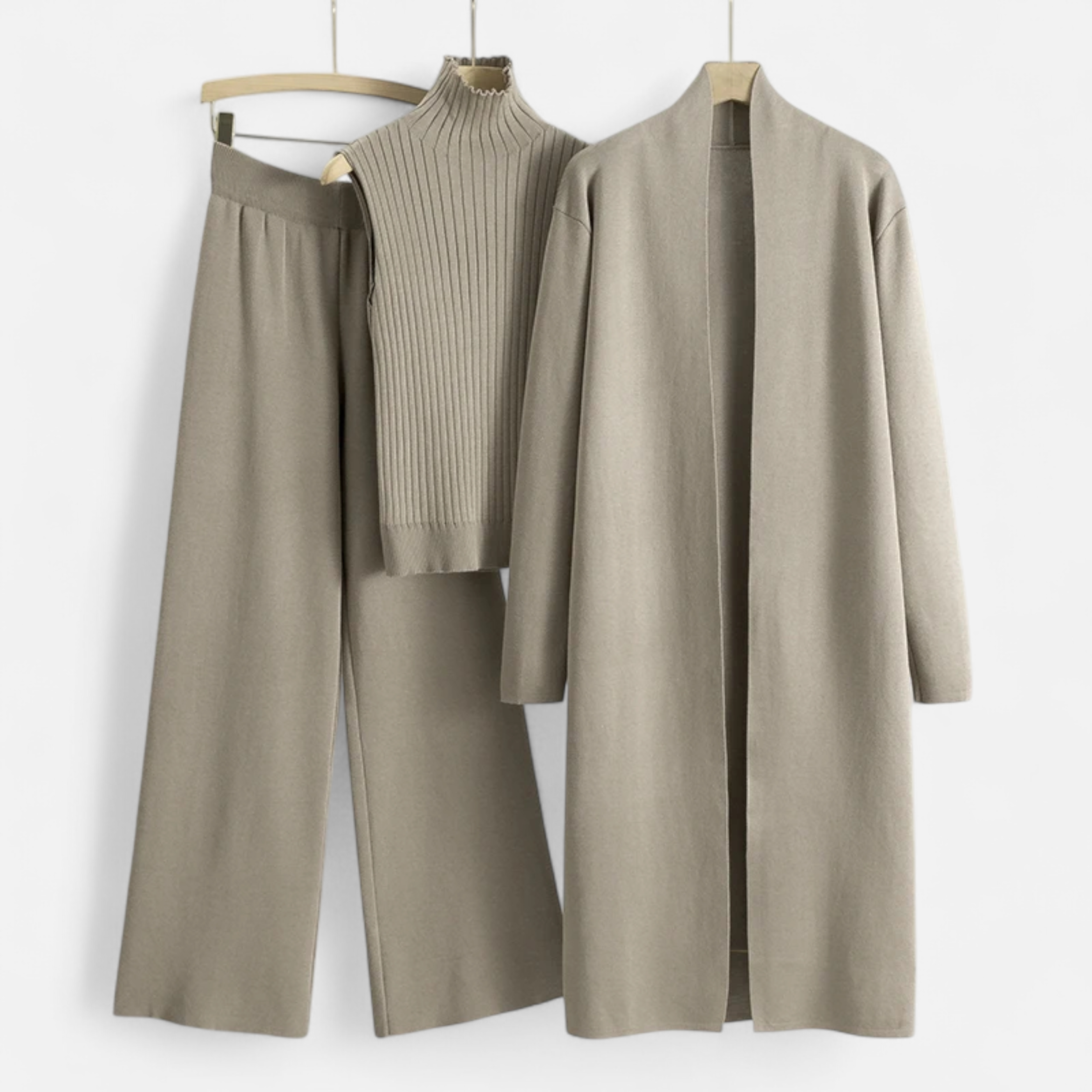 Maison Dresson | Women’s Knitted 3-Piece Cardigan Set