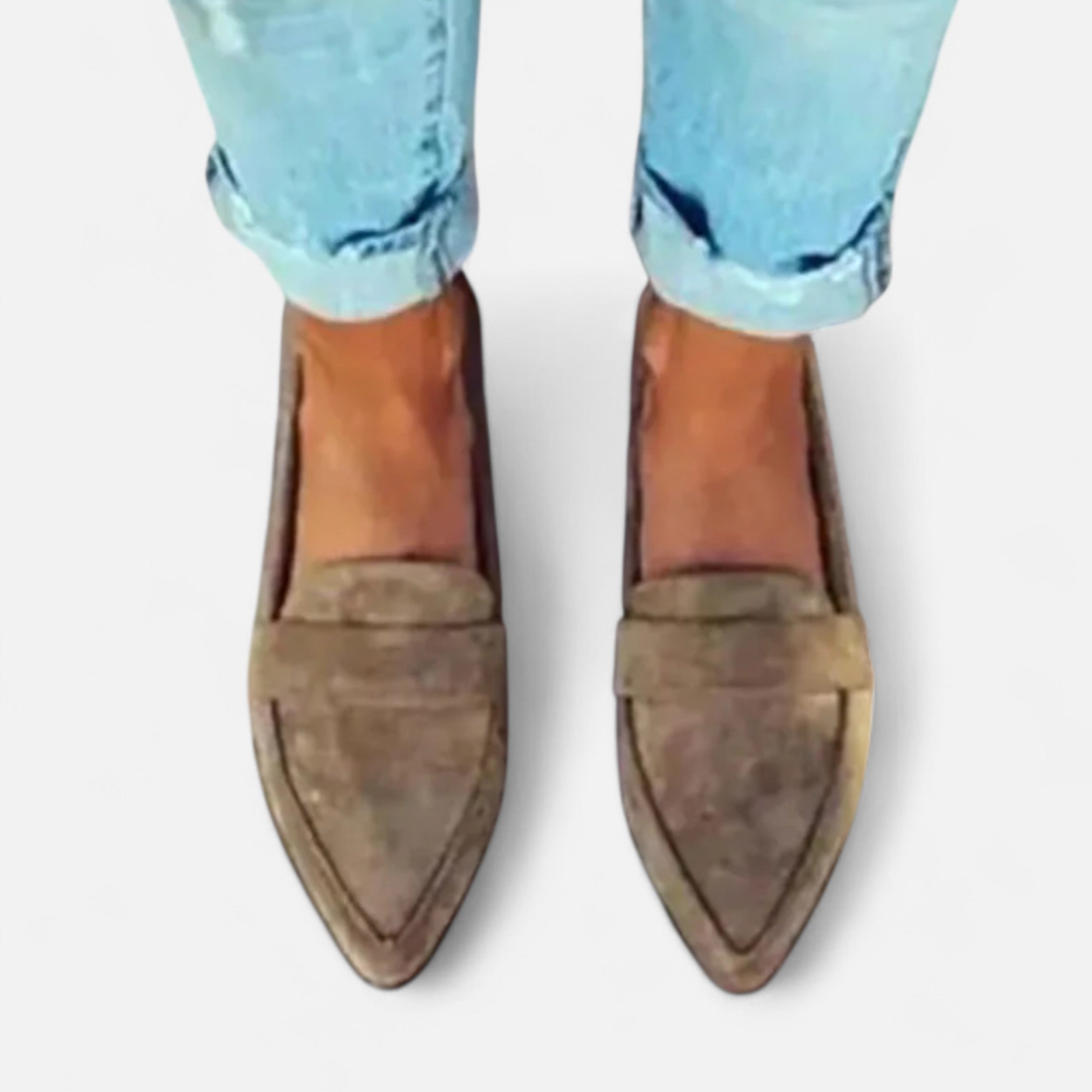 Maison Dresson | Women’s Retro Pointed-Toe Loafers