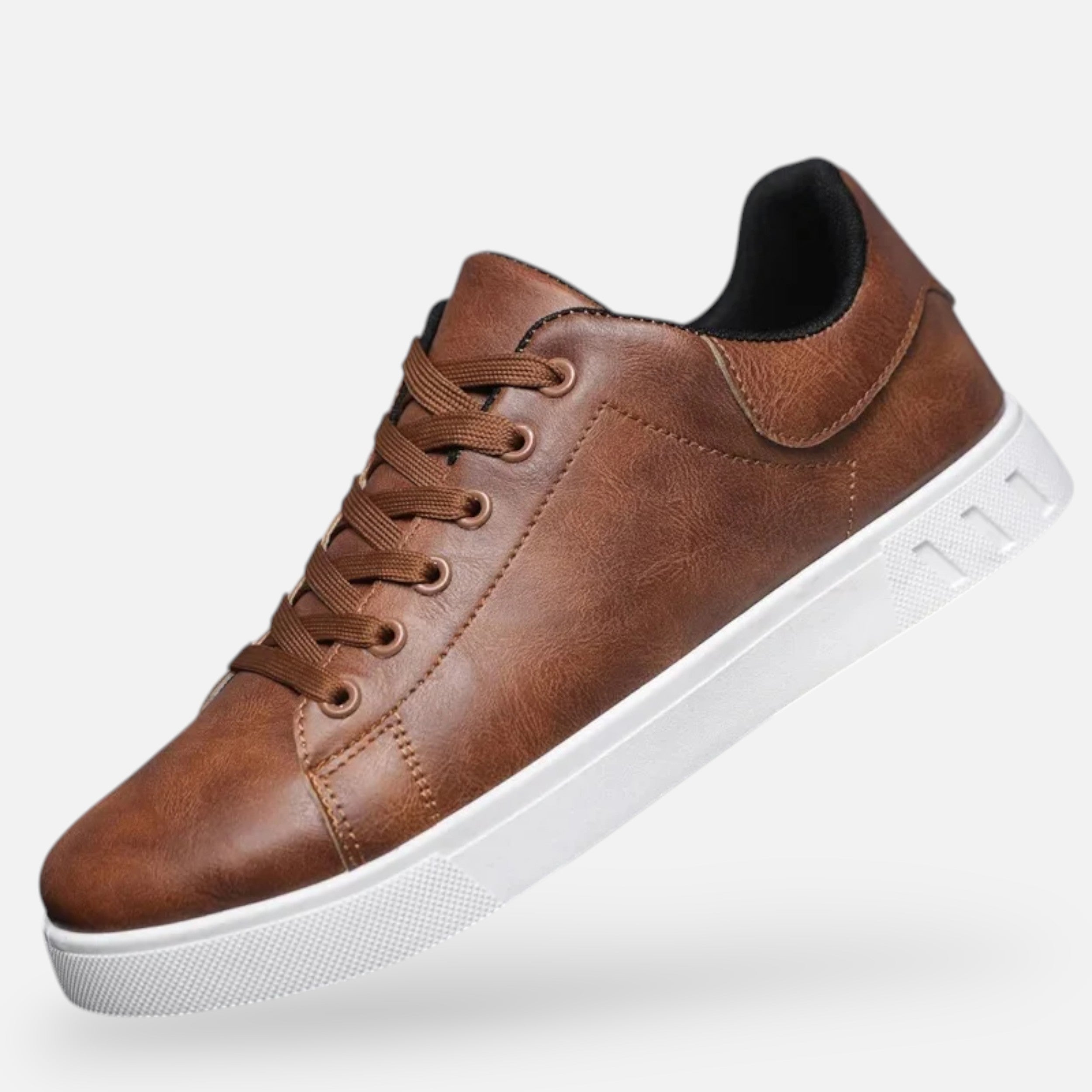 Maison Dresson | Men’s Casual Flat Leather Sneakers