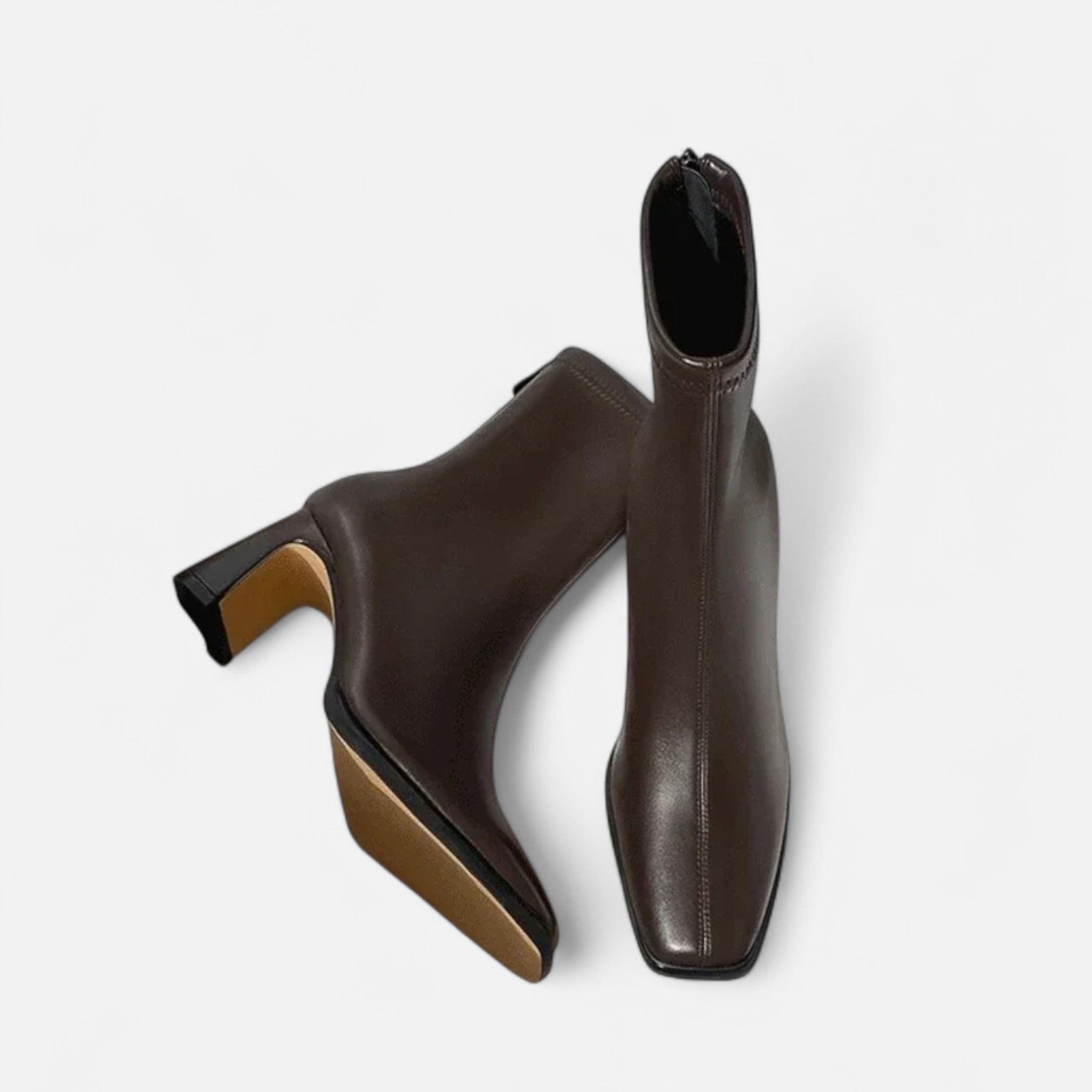 Maison Dresson | Women’s Vintage Square-Toe Ankle Boots