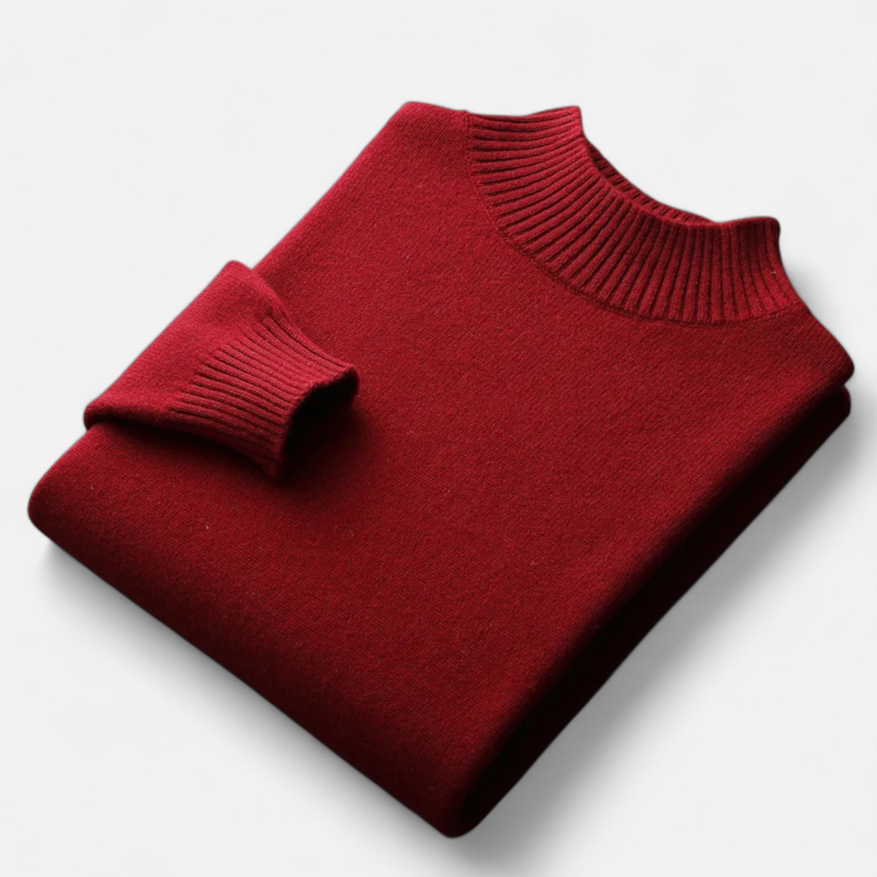 Maison Dresson | Men’s Pure Wool Turtleneck Sweater