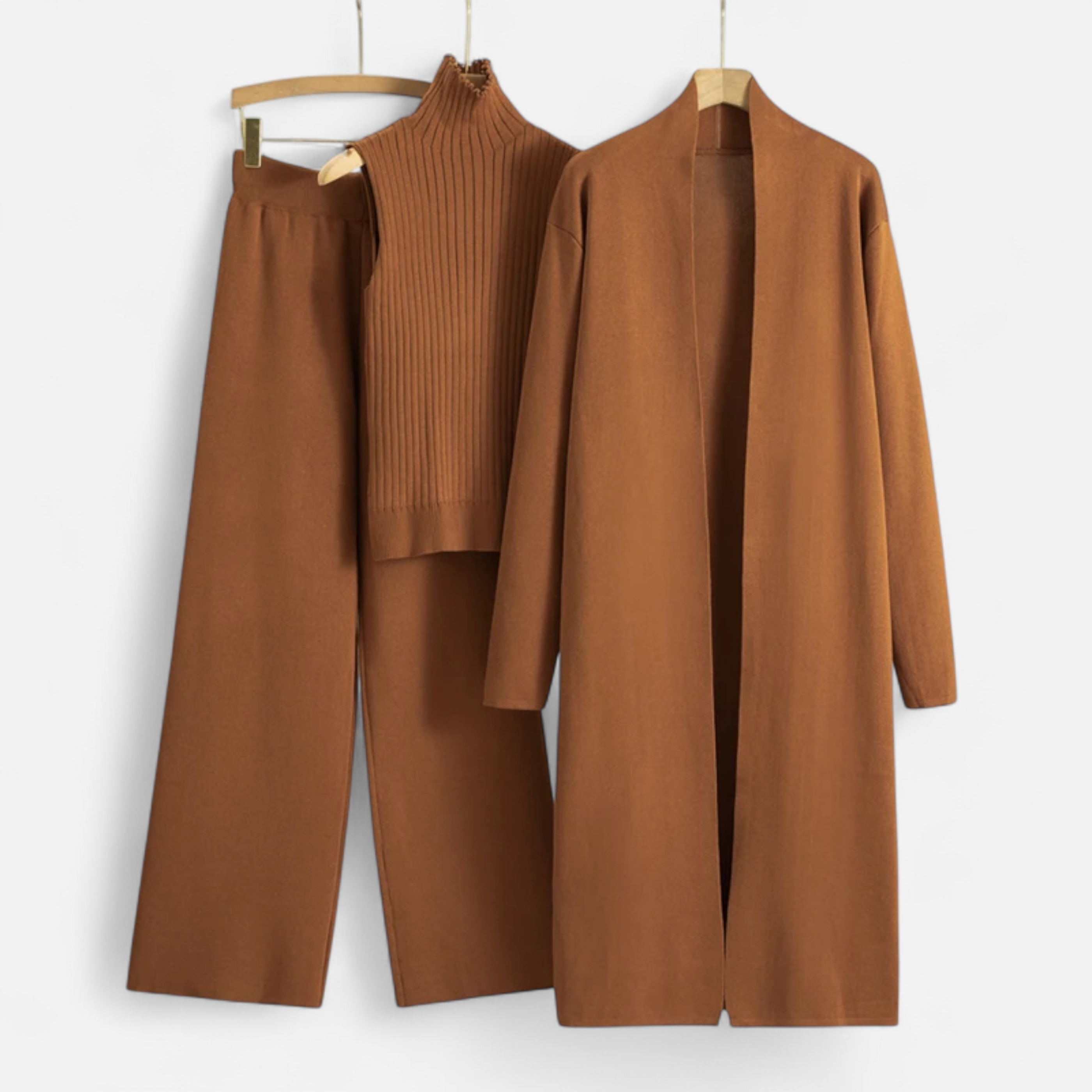 Maison Dresson | Women’s Knitted 3-Piece Cardigan Set