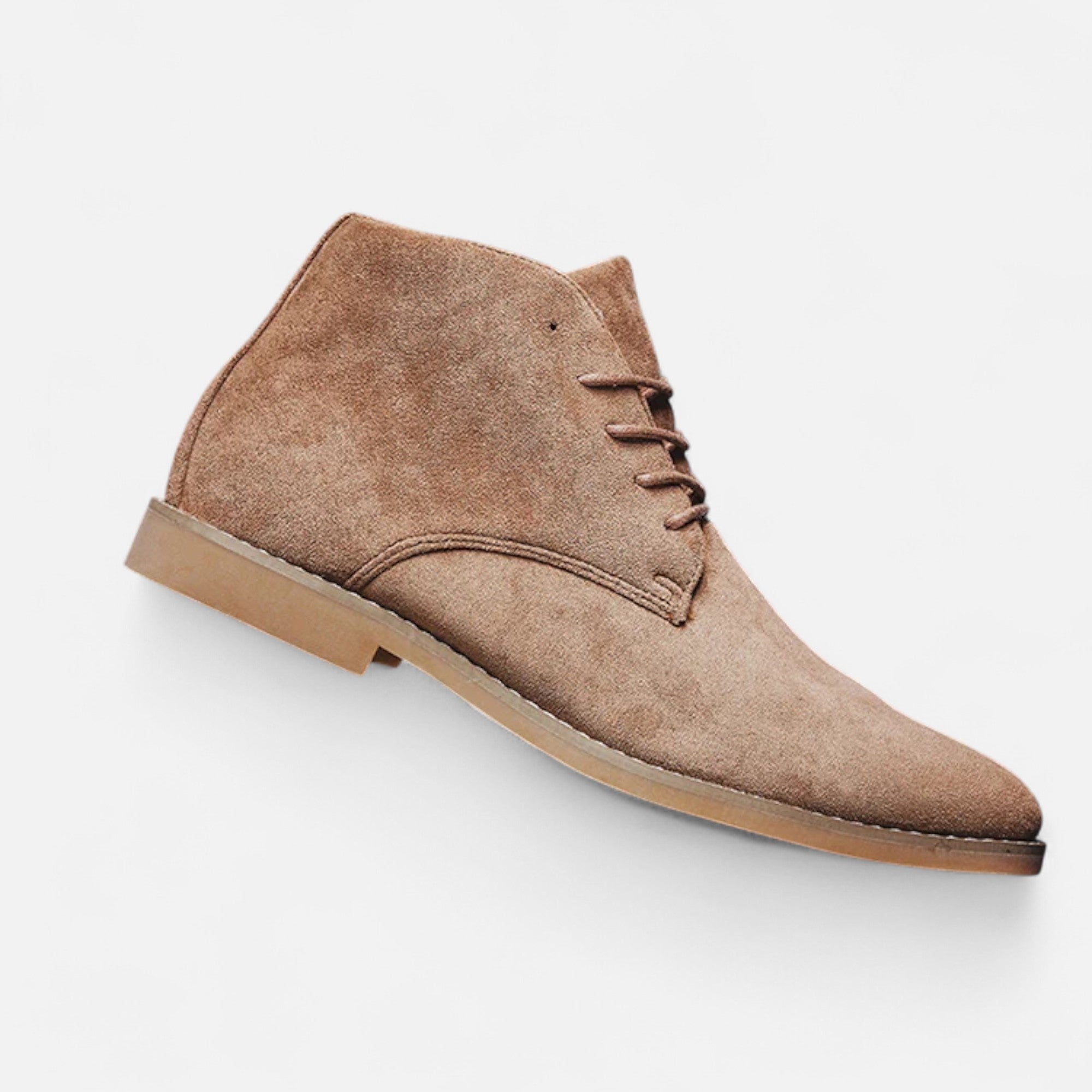 Maison Dresson | Men’s Suede Chelsea Boots — Khaki Heritage