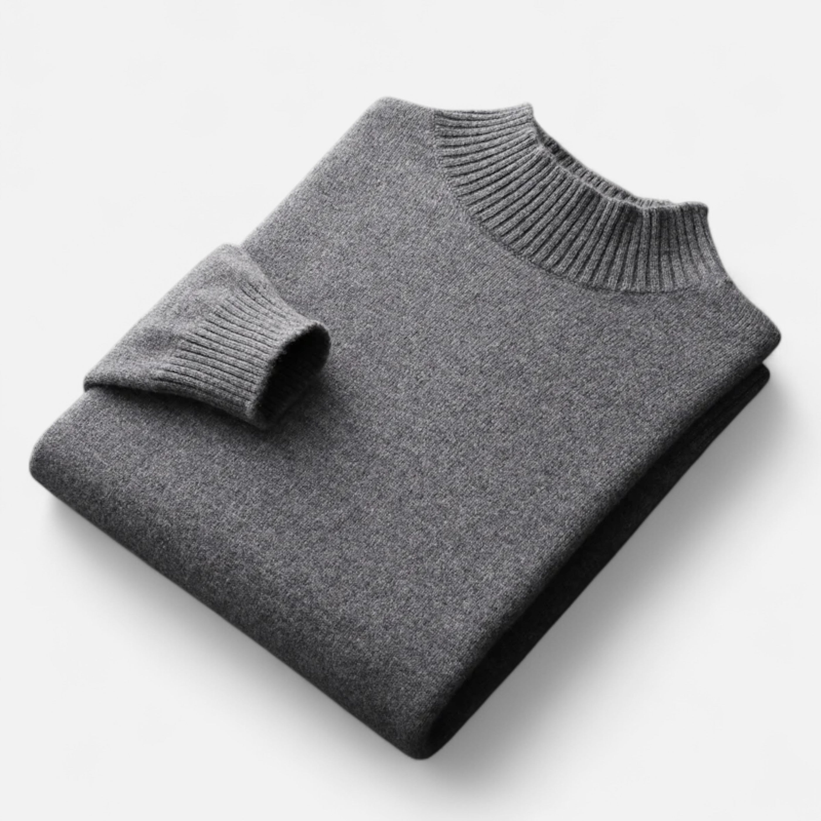 Maison Dresson | Men’s Pure Wool Turtleneck Sweater